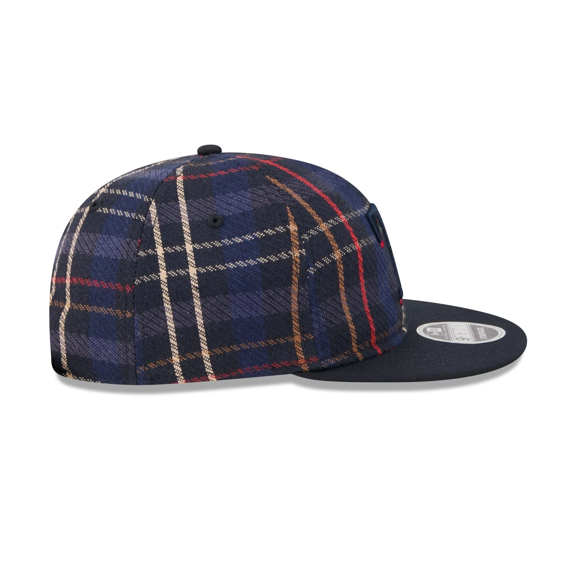 Texas Rangers Grunge Plaid Retro Crown 9FIFTY Adjustable Hat sold by New Era product image thumbnail 5
