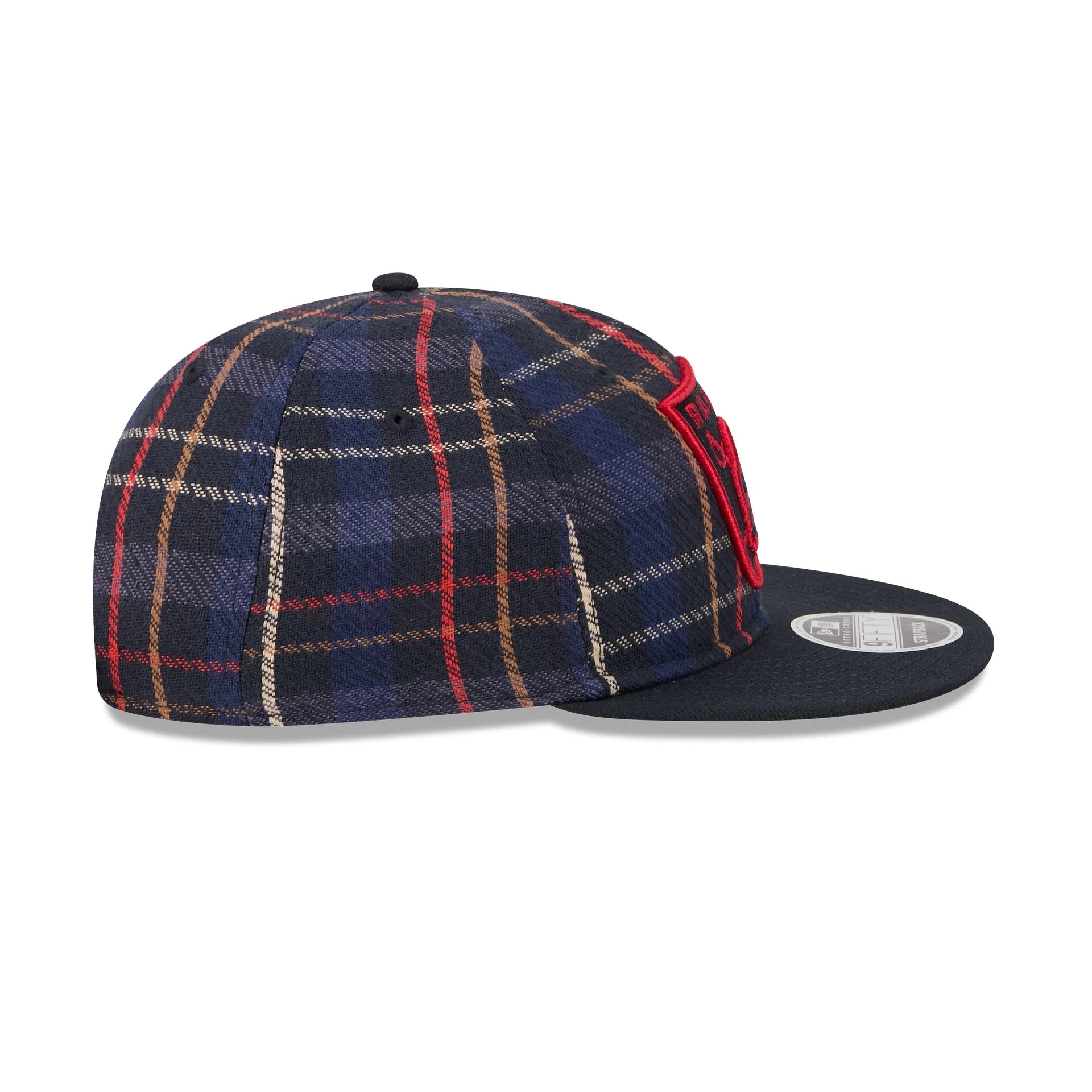 Las Vegas Raiders Grunge Plaid Retro Crown 9FIFTY Adjustable Hat sold by New Era product image thumbnail 5