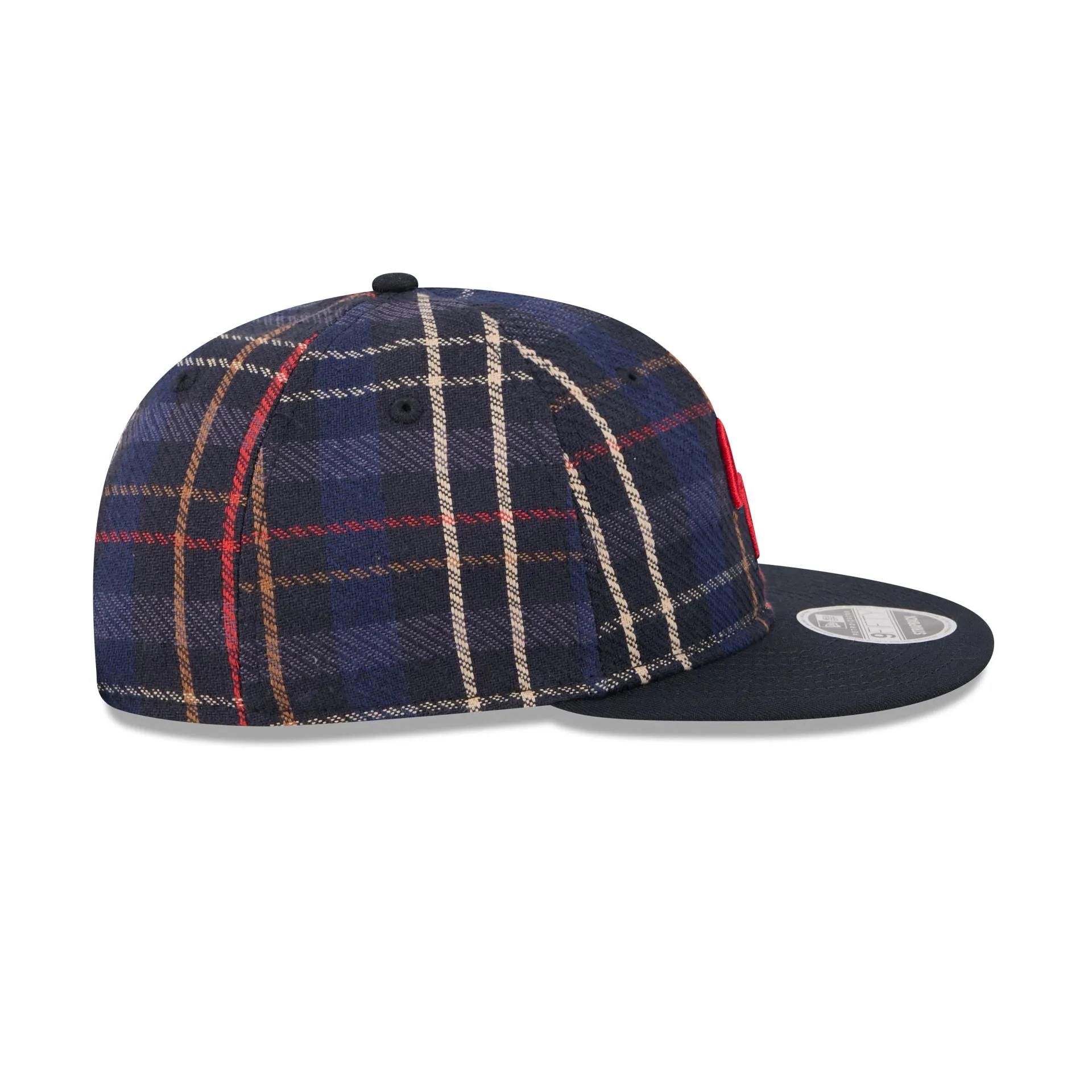 Colorado Rockies Grunge Plaid Retro Crown 9FIFTY Adjustable Hat sold by New Era product image thumbnail 5