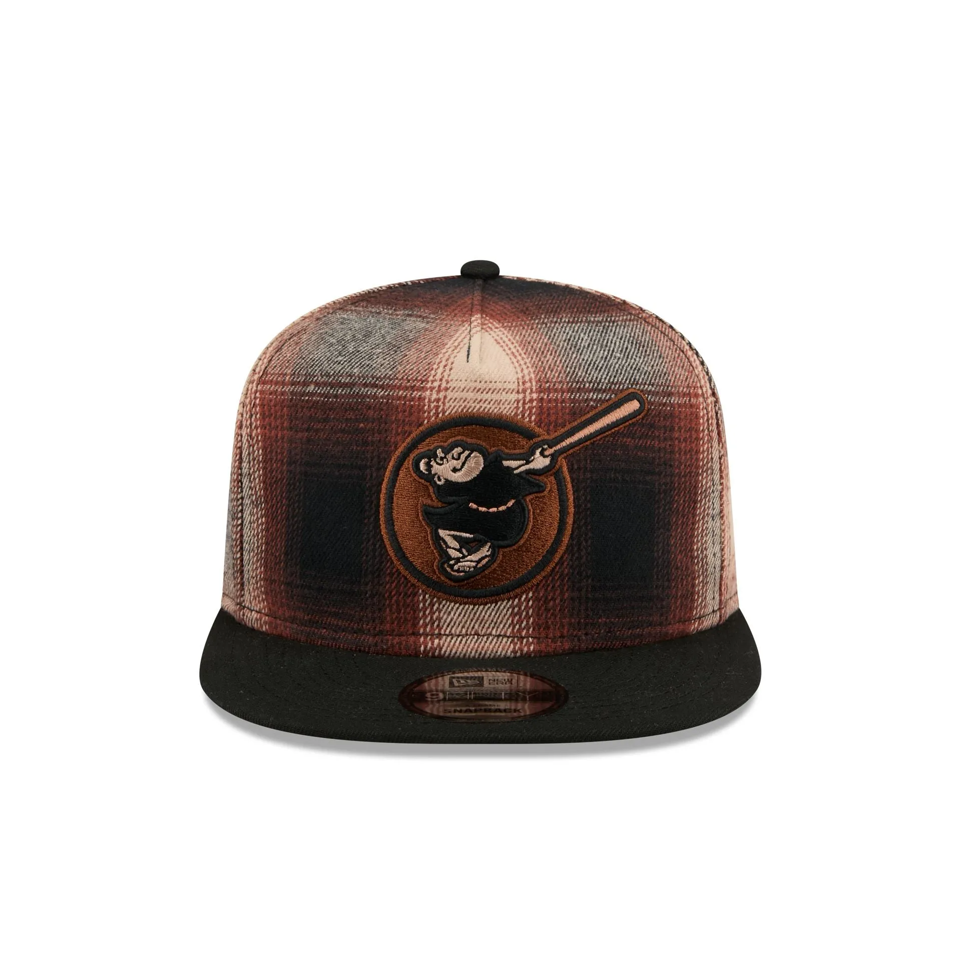 San Diego Padres Grunge Plaid 9FIFTY A-Frame Adjustable Hat sold by New Era product image thumbnail 2