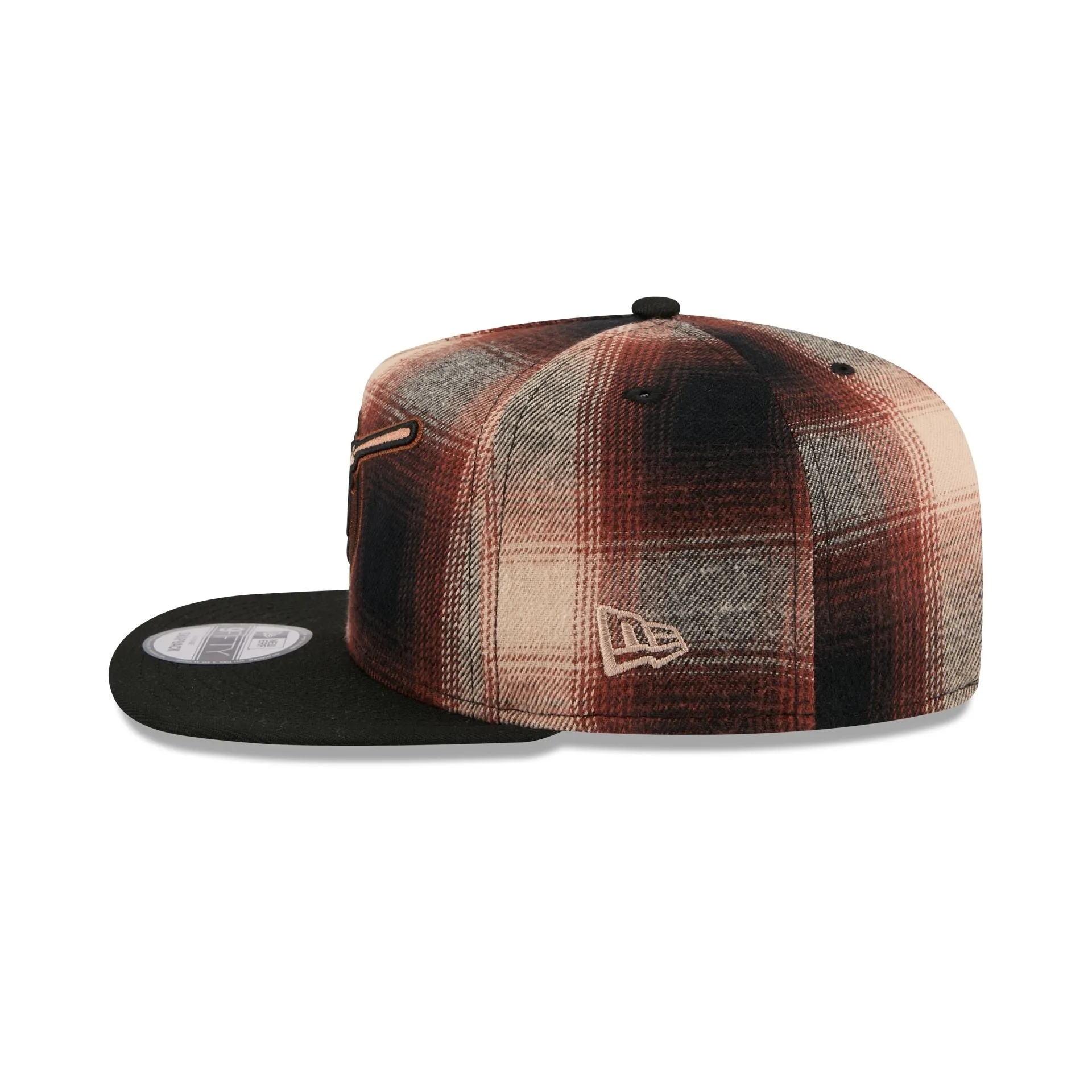 San Diego Padres Grunge Plaid 9FIFTY A-Frame Adjustable Hat sold by New Era product image thumbnail 4
