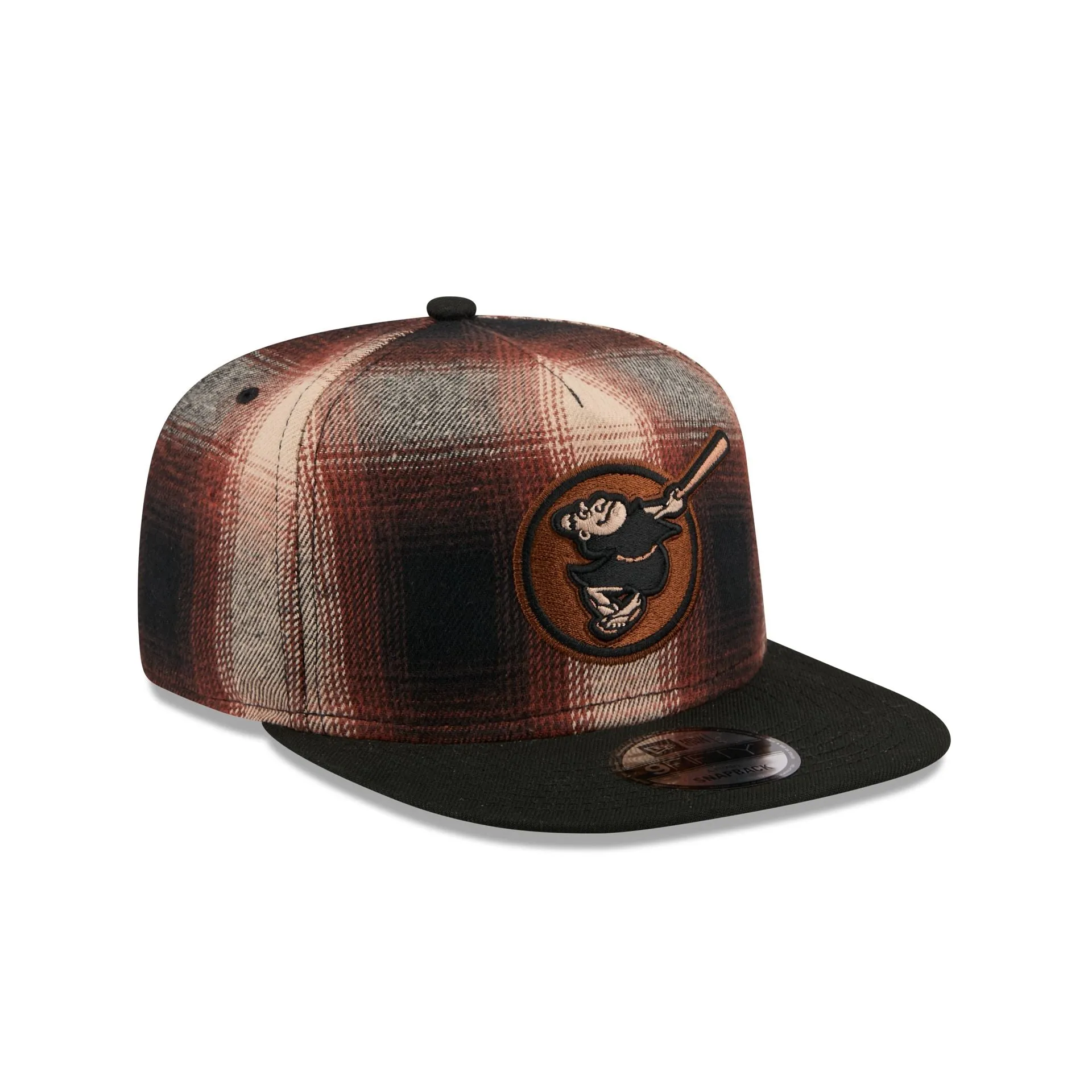 San Diego Padres Grunge Plaid 9FIFTY A-Frame Adjustable Hat sold by New Era product image thumbnail 3