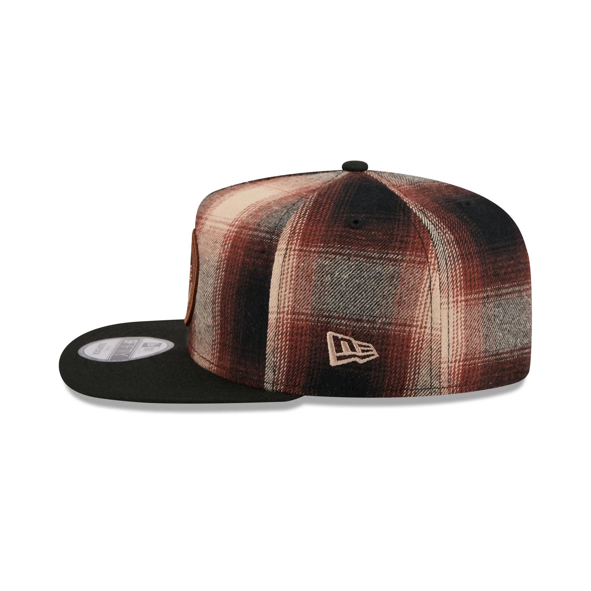 Washington Commanders Grunge Plaid 9FIFTY A-Frame Adjustable Hat sold by New Era product image thumbnail 4