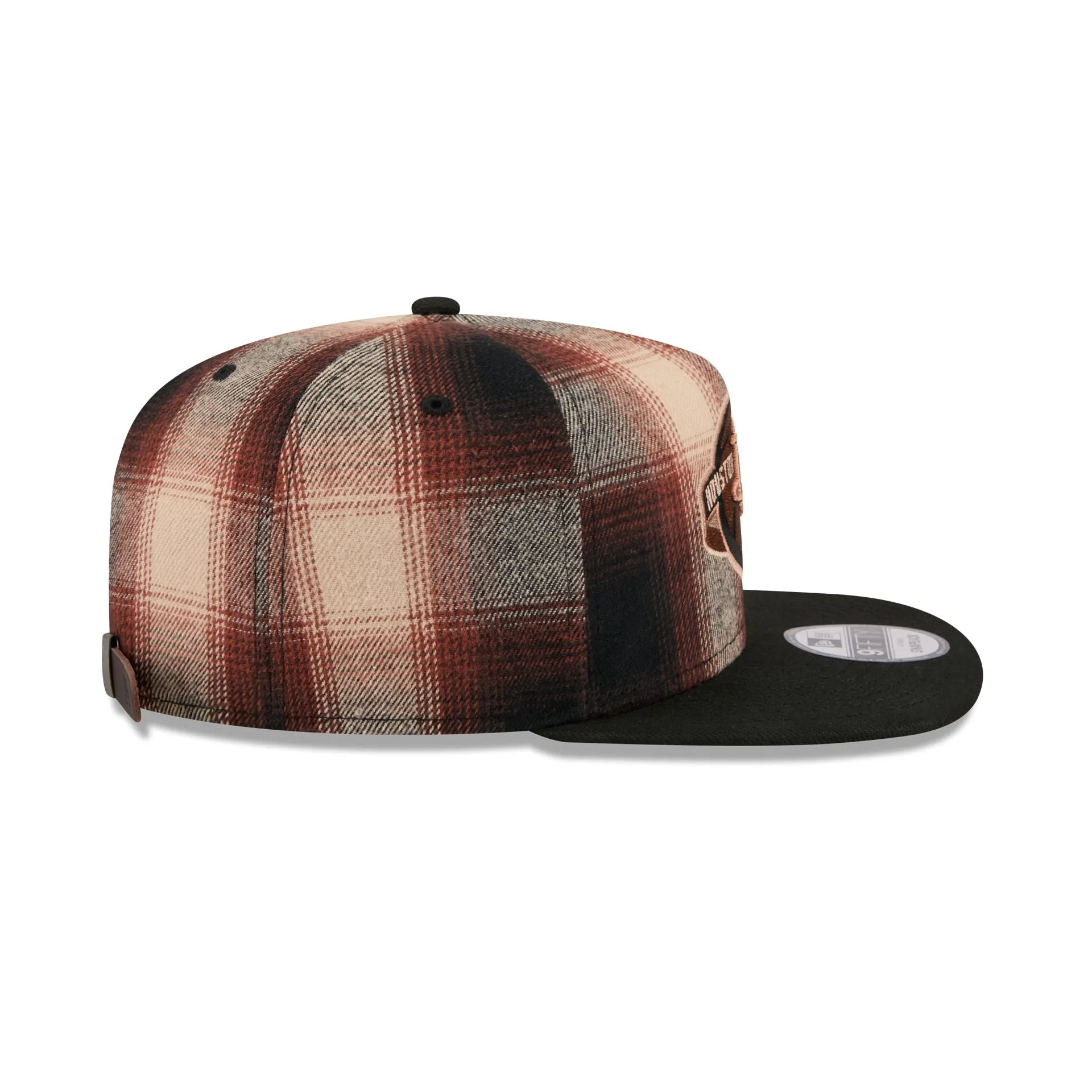 Houston Rockets Grunge Plaid 9FIFTY A-Frame Adjustable Hat sold by New Era product image thumbnail 5