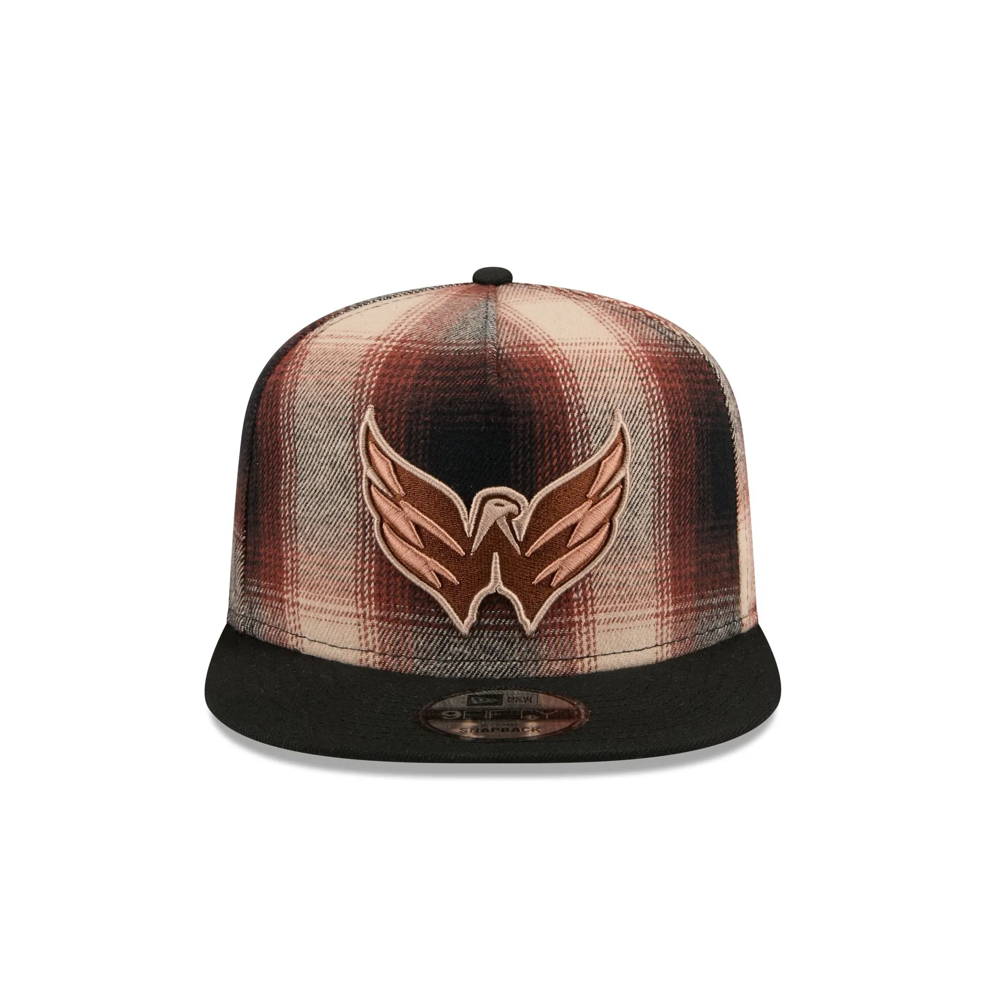 Washington Capitals Grunge Plaid 9FIFTY A-Frame Adjustable Hat sold by New Era product image thumbnail 2