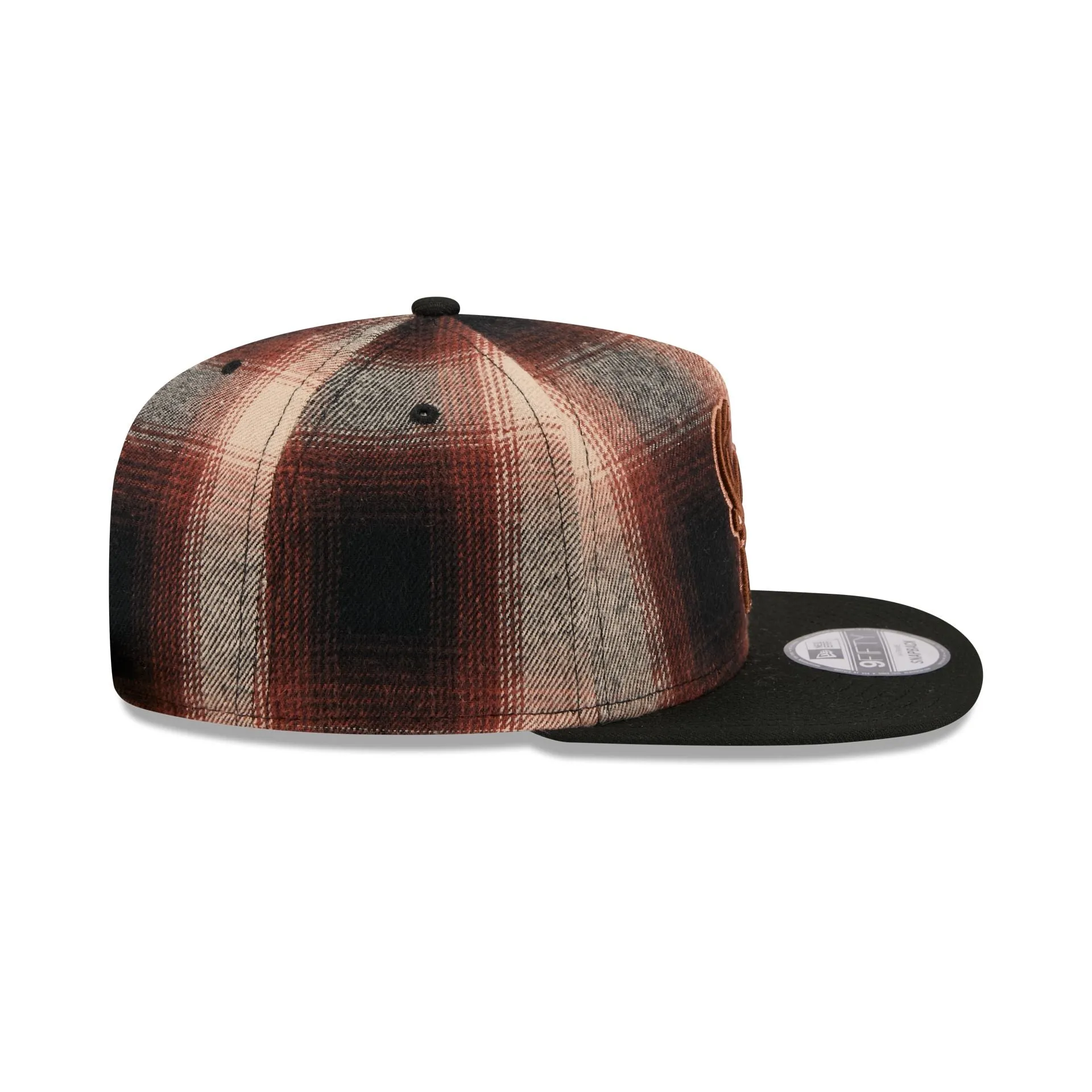 Milwaukee Bucks Grunge Plaid 9FIFTY A-Frame Adjustable Hat sold by New Era product image thumbnail 5