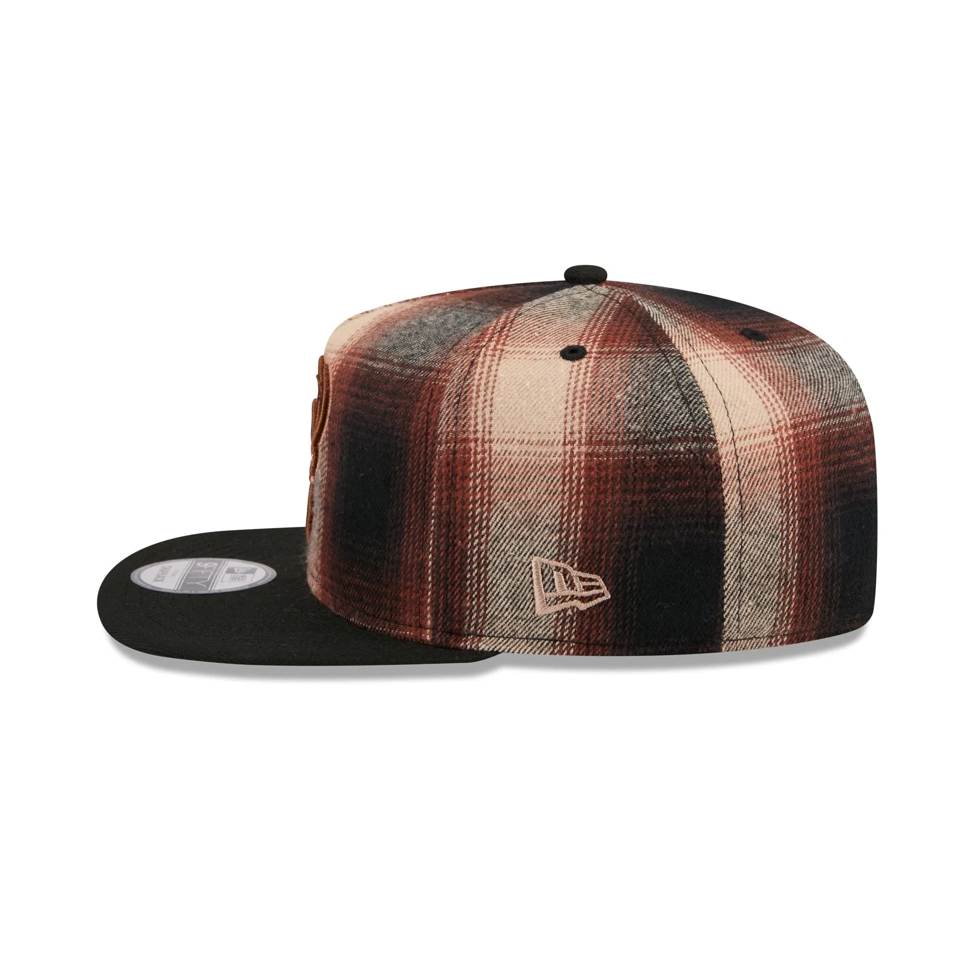 Milwaukee Bucks Grunge Plaid 9FIFTY A-Frame Adjustable Hat sold by New Era product image thumbnail 4