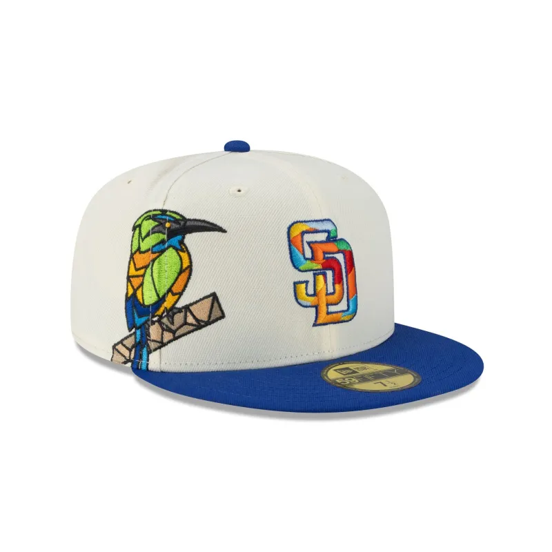 San Diego Padres El Salvador City Elements 59FIFTY Fitted Hat sold by New Era