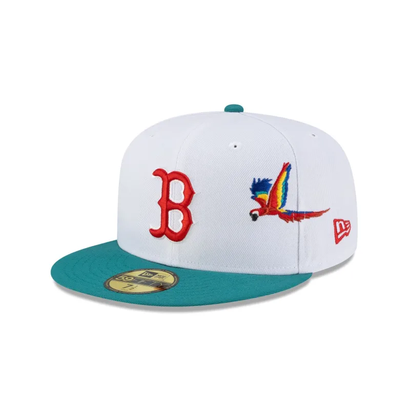 Boston Red Sox Honduras City Elements 59FIFTY Fitted Hat sold by New Era