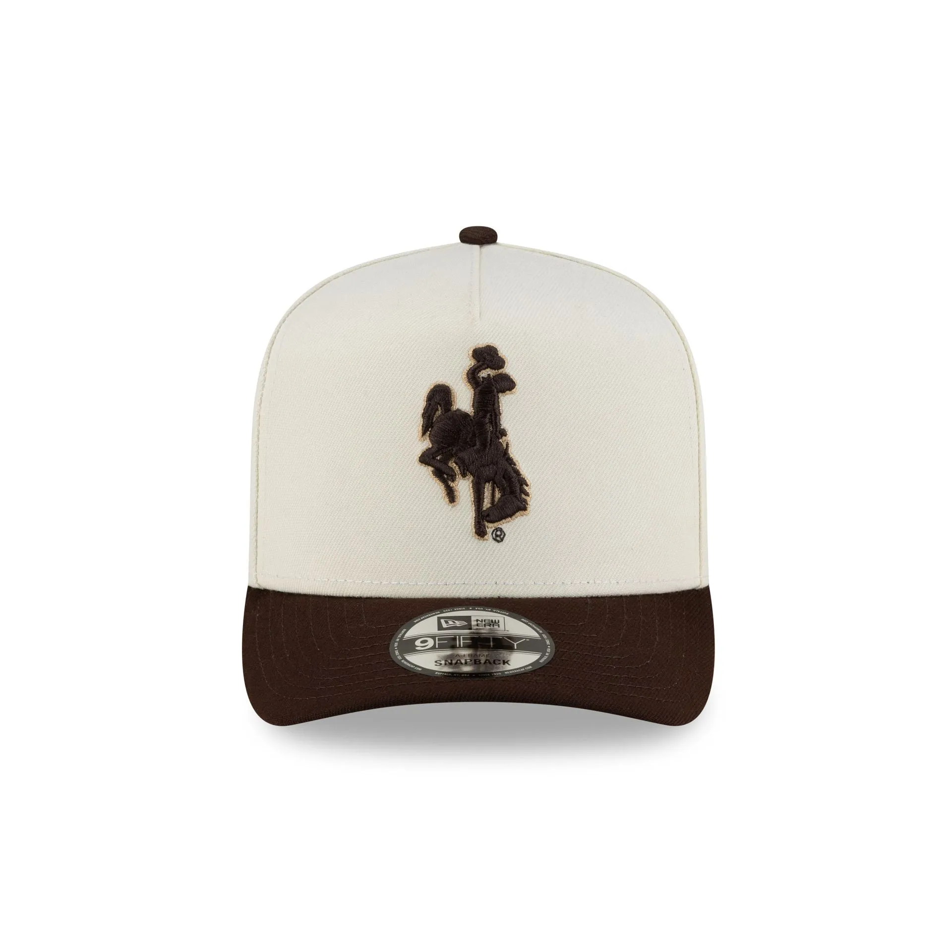 Wyoming Cowboys Chrome 9FIFTY A-Frame Snapback Hat sold by New Era product image thumbnail 2