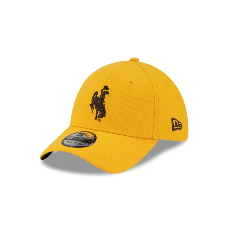Wyoming Cowboys Gold 39THIRTY Stretch Fit Hat sold by New Era