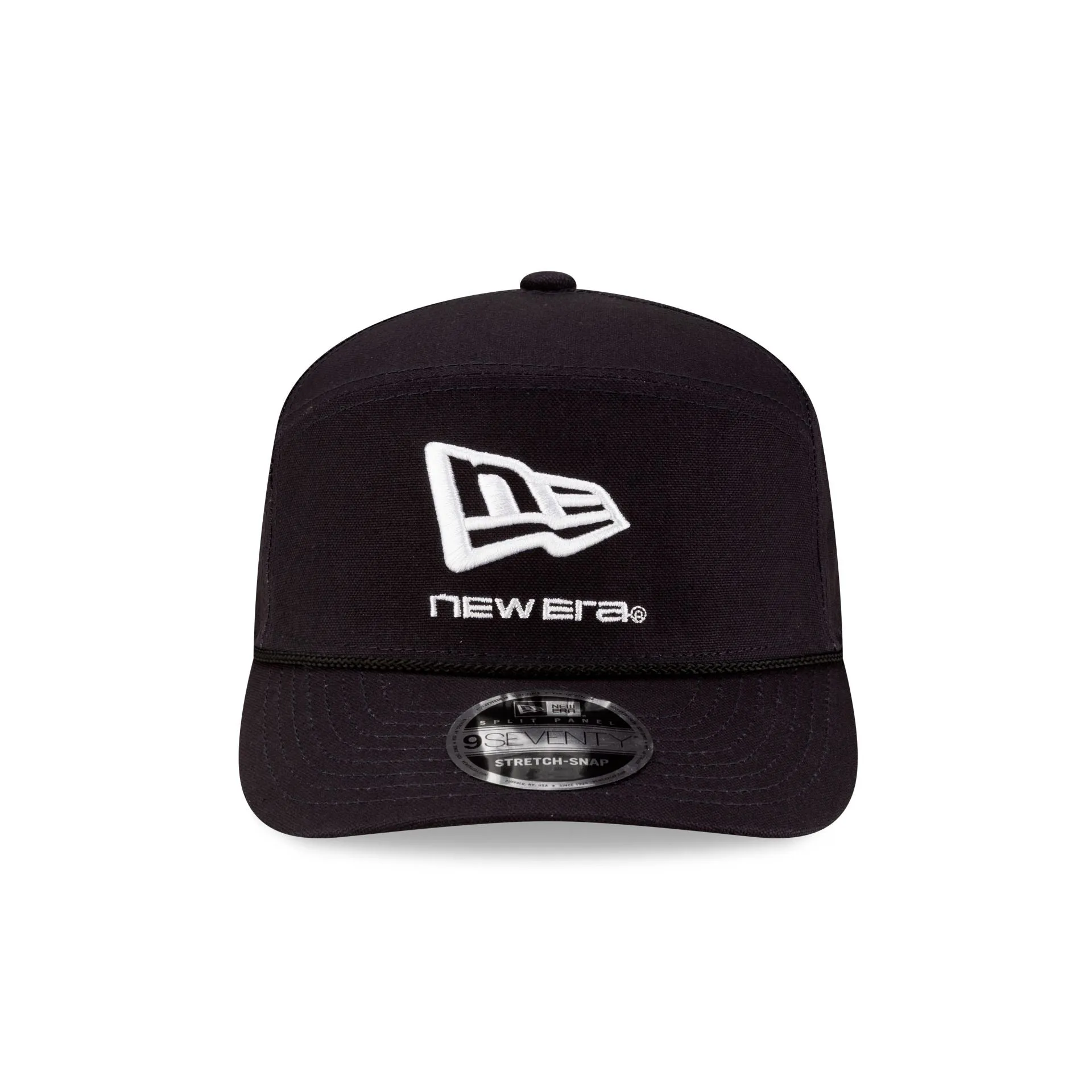 New Era Cap Navy Split Panel 9SEVENTY Stretch-Snap Hat sold by New Era product image thumbnail 2