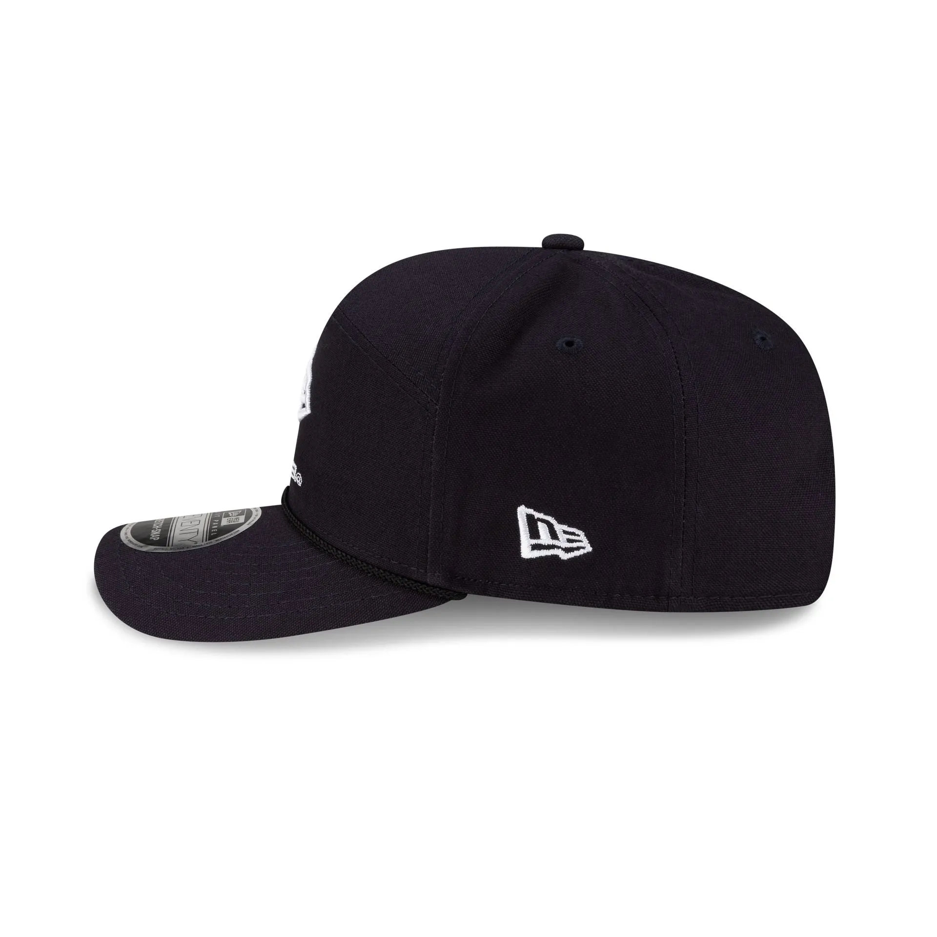 New Era Cap Navy Split Panel 9SEVENTY Stretch-Snap Hat sold by New Era product image thumbnail 4
