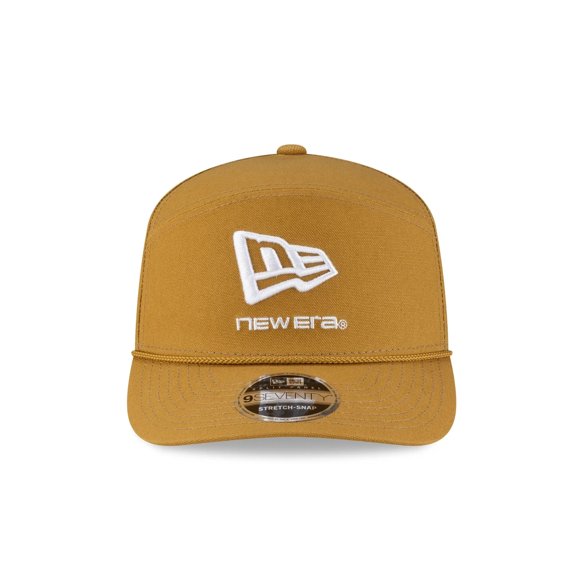 New Era Cap Brown Split Panel 9SEVENTY Stretch-Snap Hat sold by New Era product image thumbnail 2