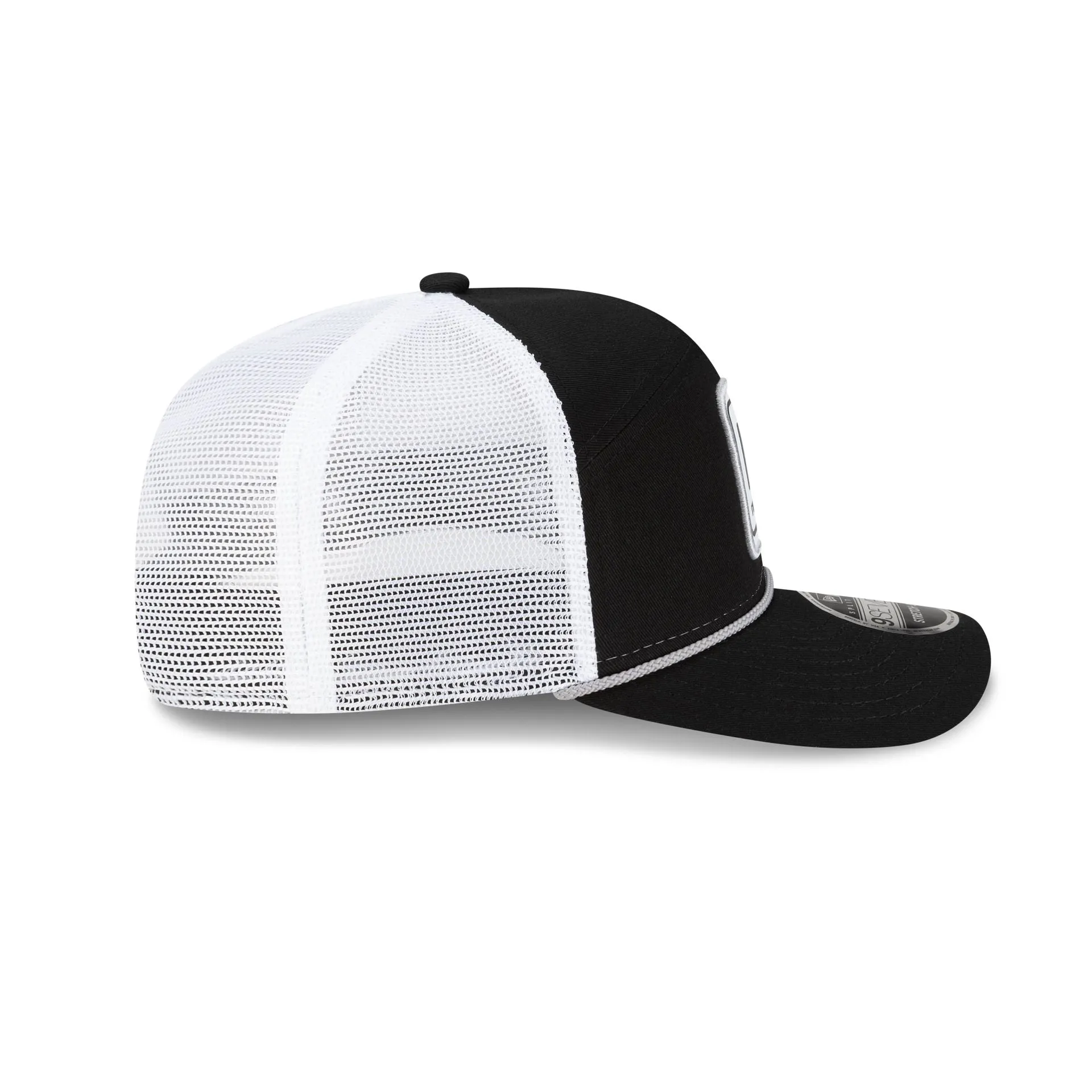 New Era Cap Black Split Panel 9SEVENTY Trucker Hat sold by New Era product image thumbnail 5