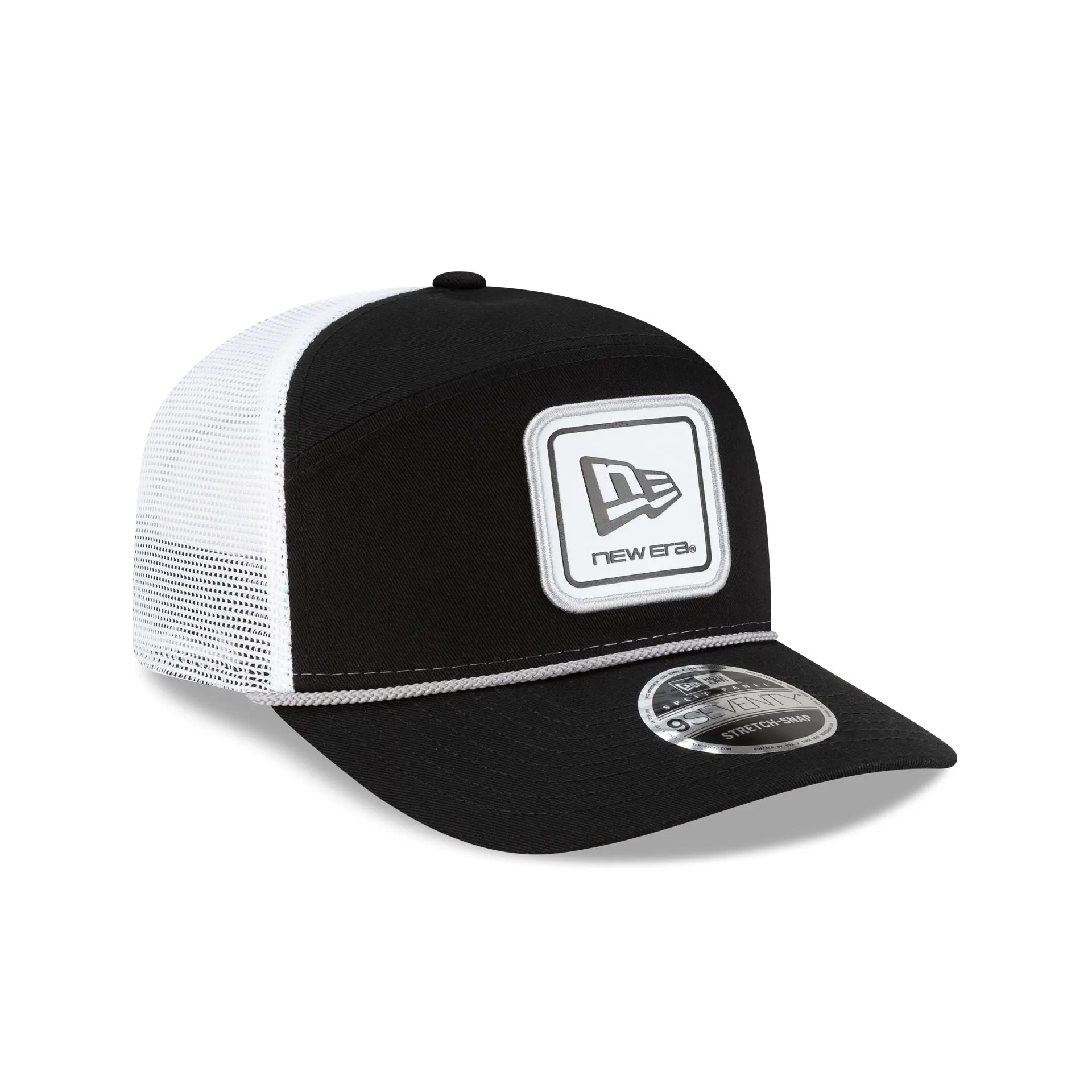 New Era Cap Black Split Panel 9SEVENTY Trucker Hat sold by New Era product image thumbnail 3