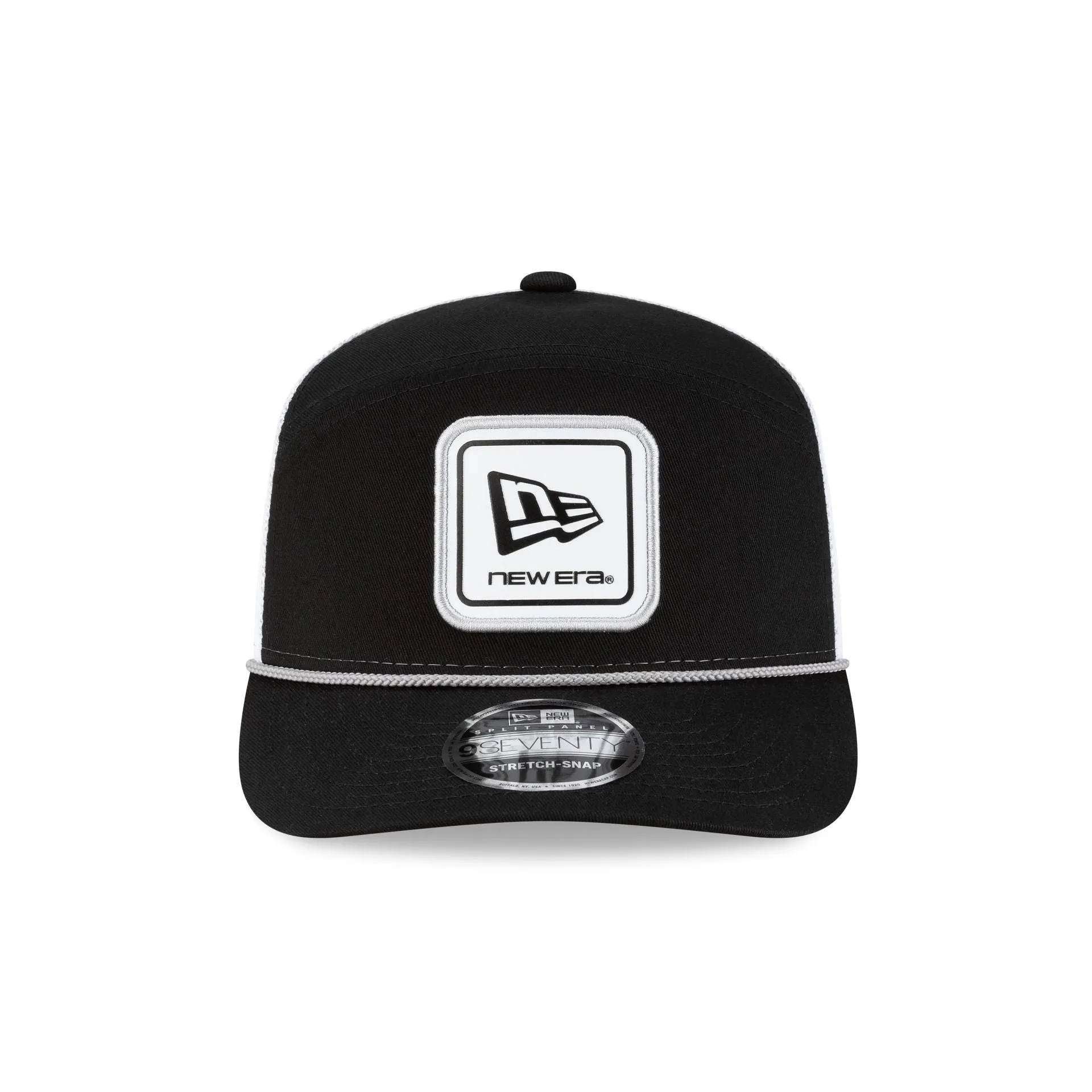 New Era Cap Black Split Panel 9SEVENTY Trucker Hat sold by New Era product image thumbnail 2