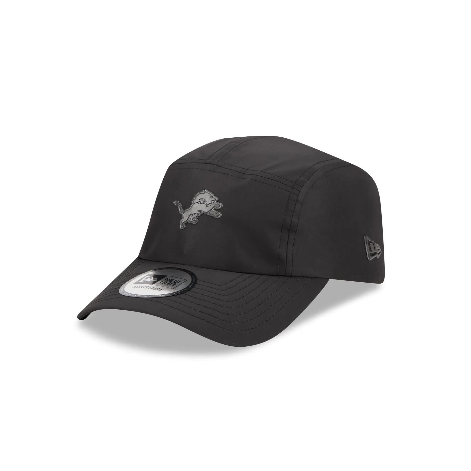 Alpha Industries x Detroit Lions Black Runner Adjustable Hat sold by New Era