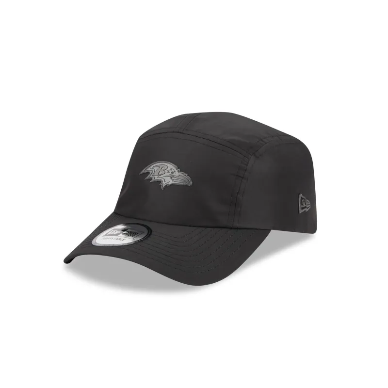 Alpha Industries x Baltimore Ravens Black Runner Adjustable Hat sold by New Era