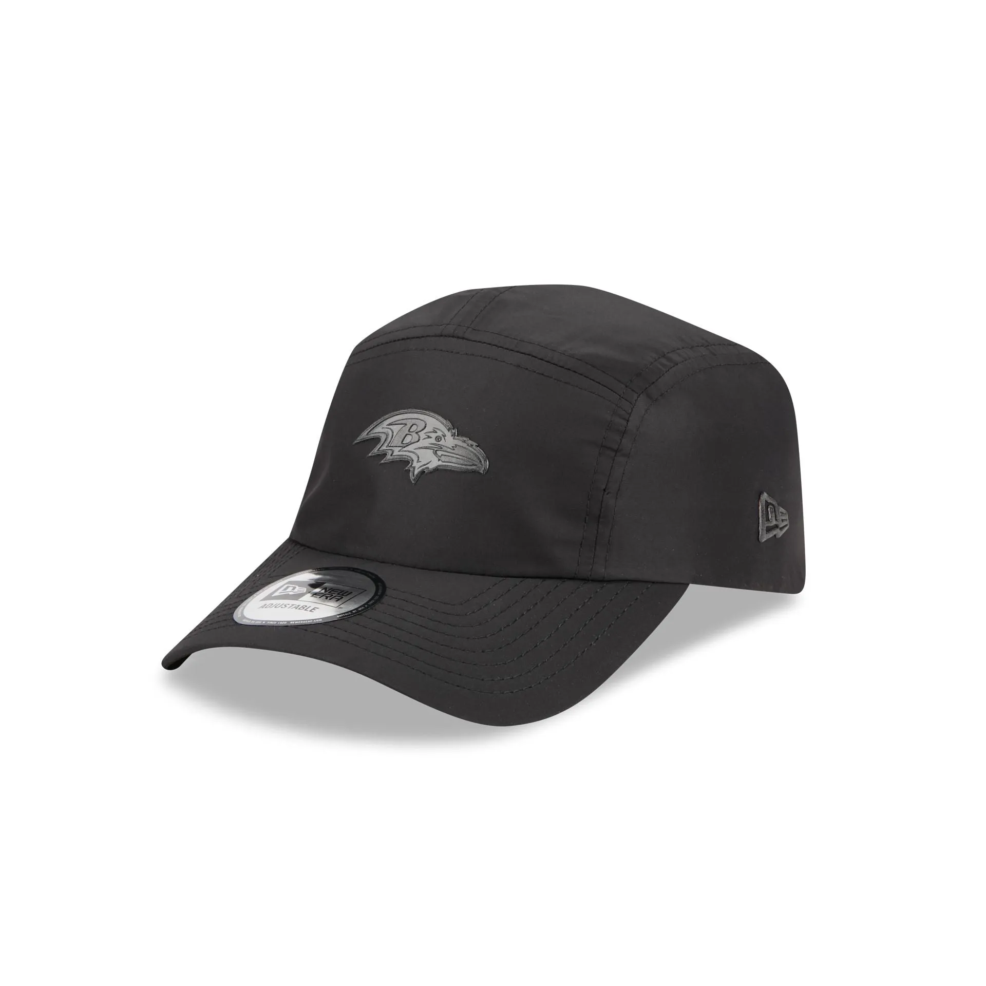 Alpha Industries x Baltimore Ravens Black Runner Adjustable Hat sold by New Era