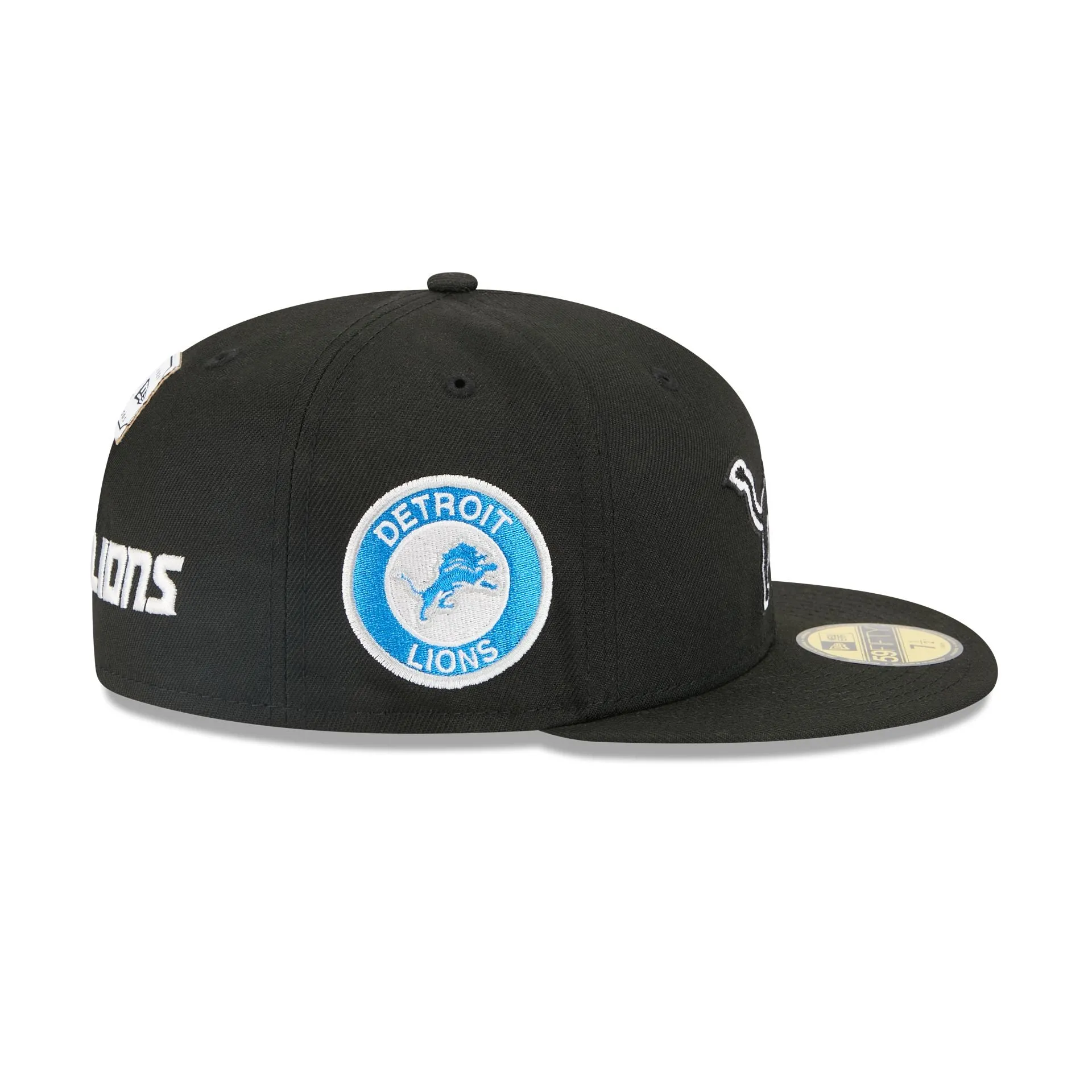 Alpha Industries x Detroit Lions Black 59FIFTY Fitted Hat sold by New Era product image thumbnail 5