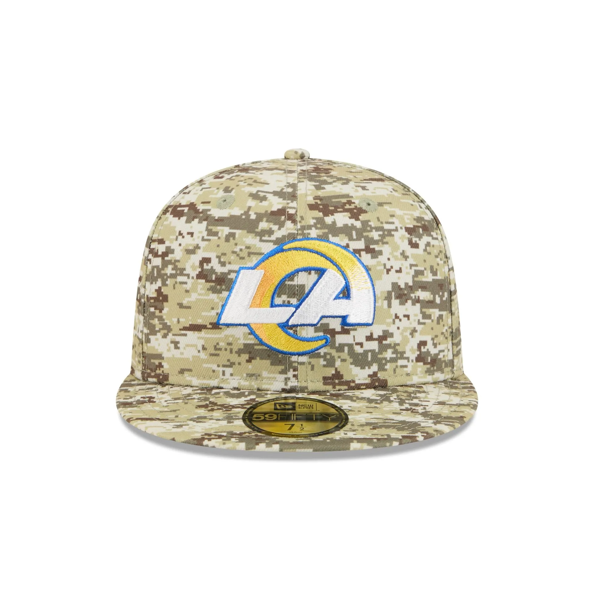 Los Angeles Rams 2025 Salute to Service Fan Gear 59FIFTY Fitted Hat sold by New Era product image thumbnail 2