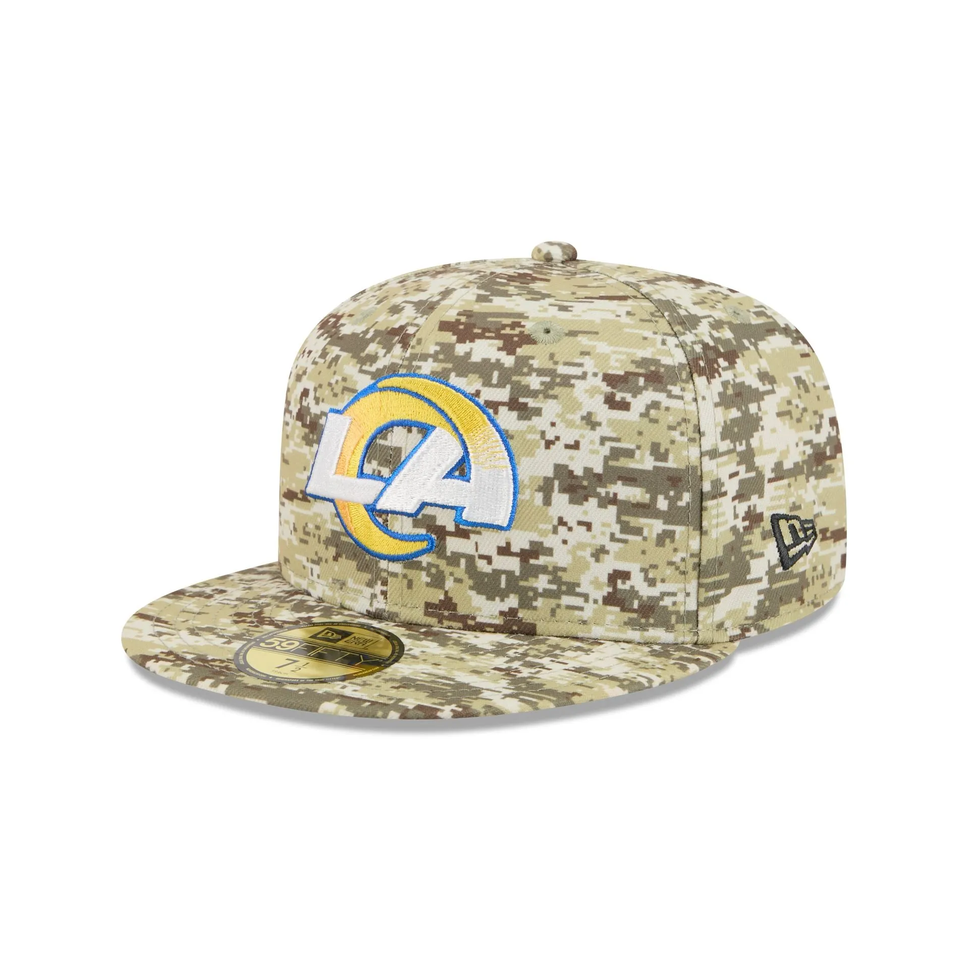 Los Angeles Rams 2025 Salute to Service Fan Gear 59FIFTY Fitted Hat sold by New Era product image thumbnail 3