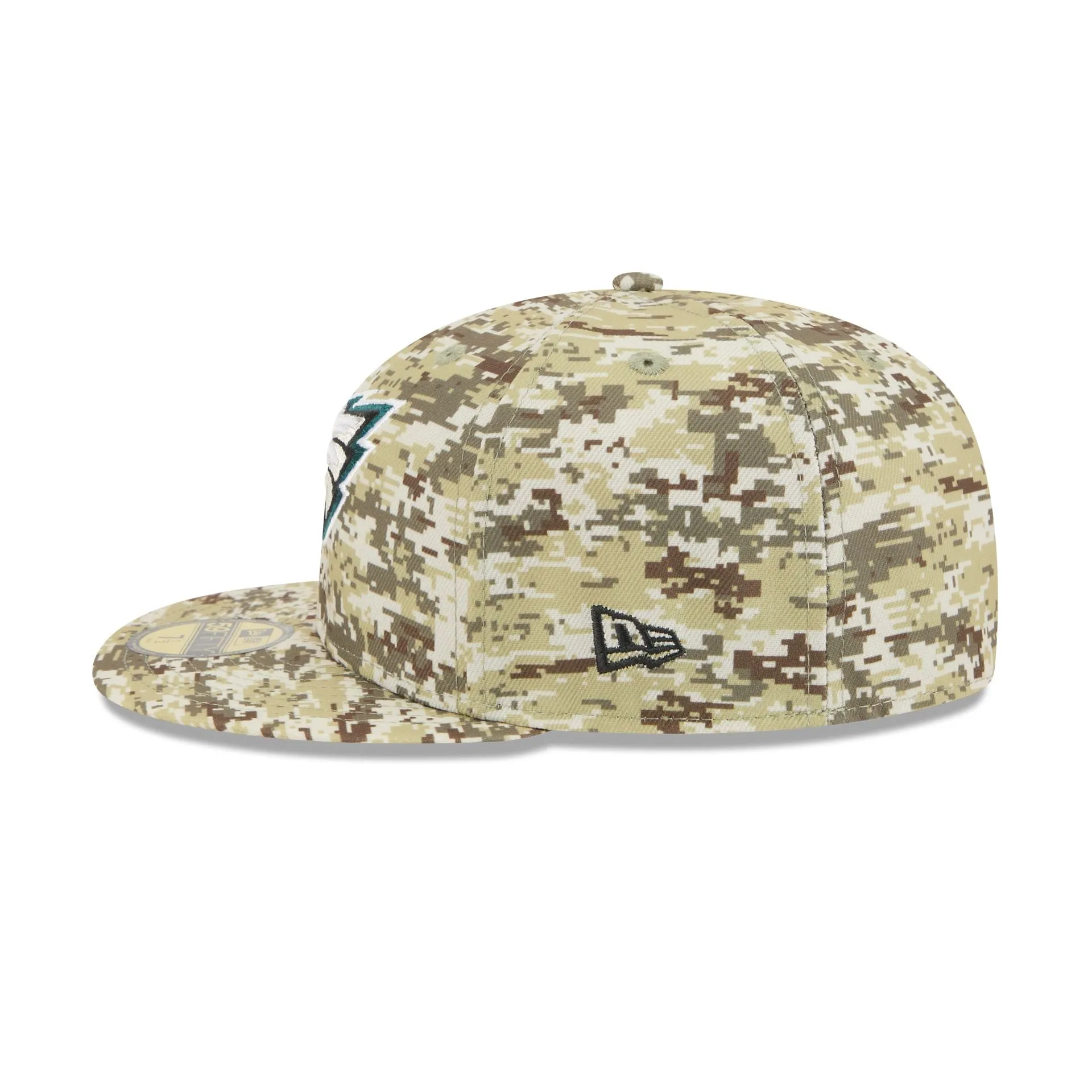 Philadelphia Eagles 2025 Salute to Service Fan Gear 59FIFTY Fitted Hat sold by New Era product image thumbnail 5