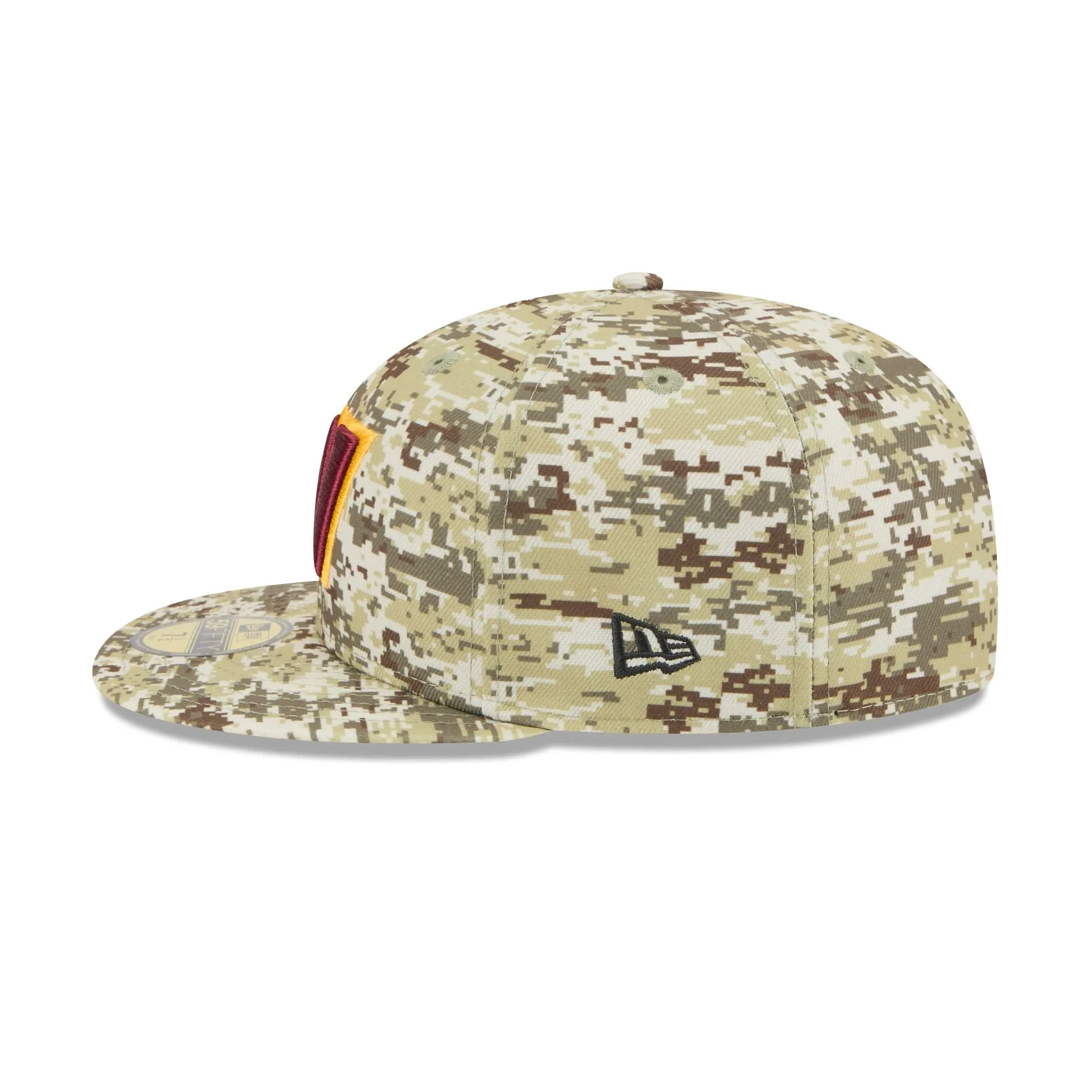 Washington Commanders 2025 Salute to Service Fan Gear 59FIFTY Fitted Hat sold by New Era product image thumbnail 5