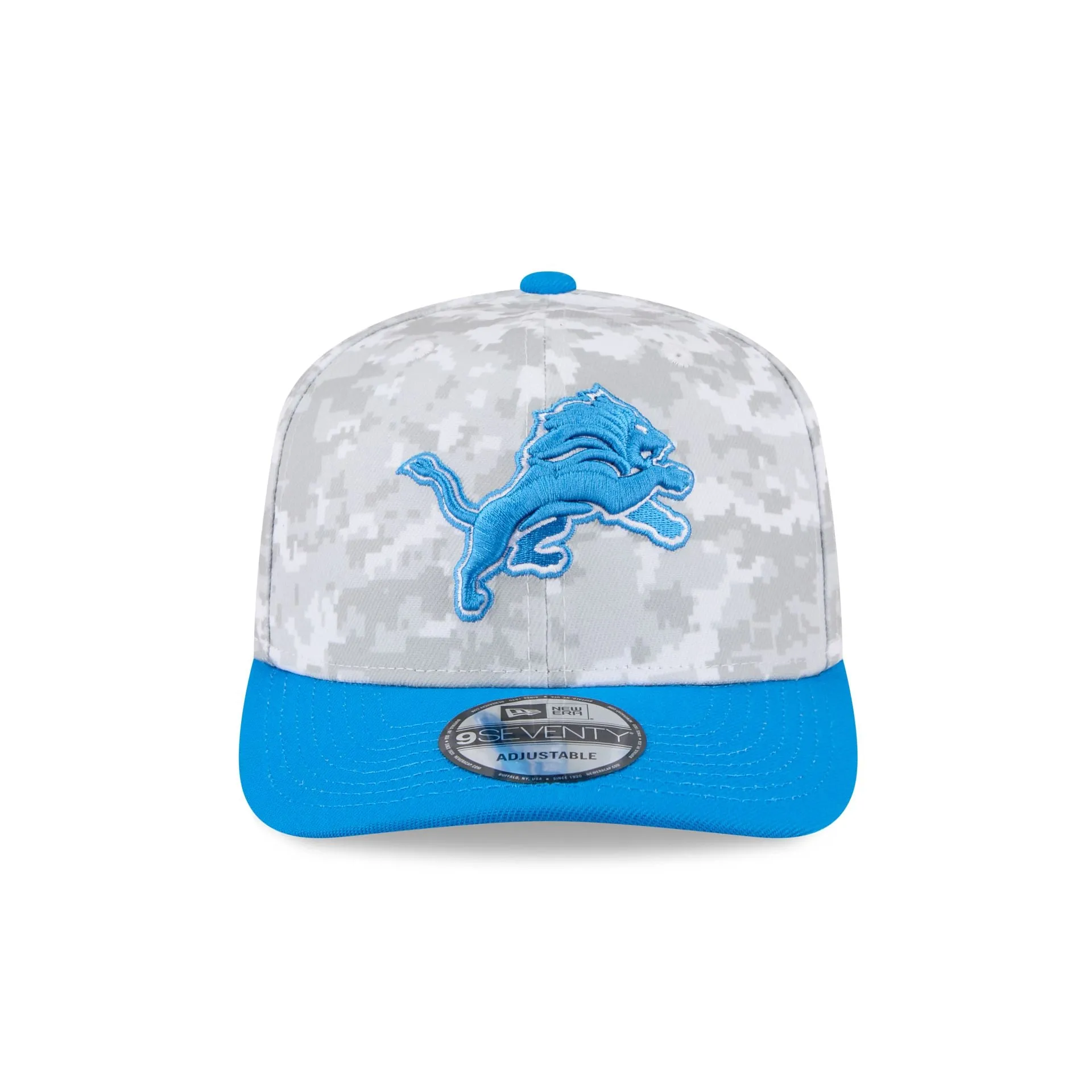Detroit Lions 2025 Salute to Service Fan Gear 9SEVENTY Stretch-Snap Hat sold by New Era product image thumbnail 2