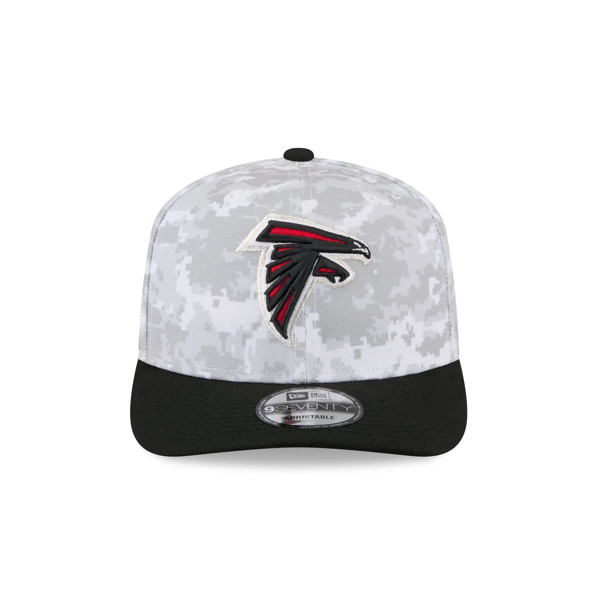 Atlanta Falcons 2025 Salute to Service Fan Gear 9SEVENTY Stretch-Snap Hat sold by New Era product image thumbnail 2