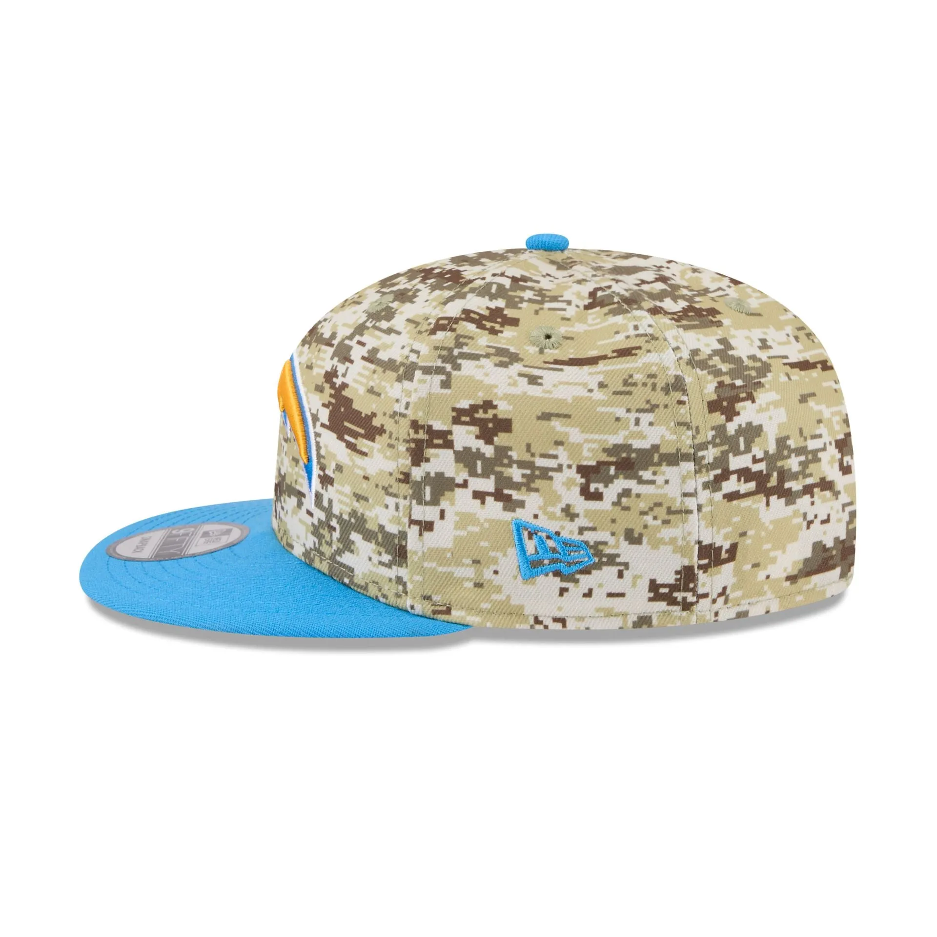 Los Angeles Chargers 2025 Salute to Service Fan Gear 9FIFTY Snapback Hat sold by New Era product image thumbnail 5