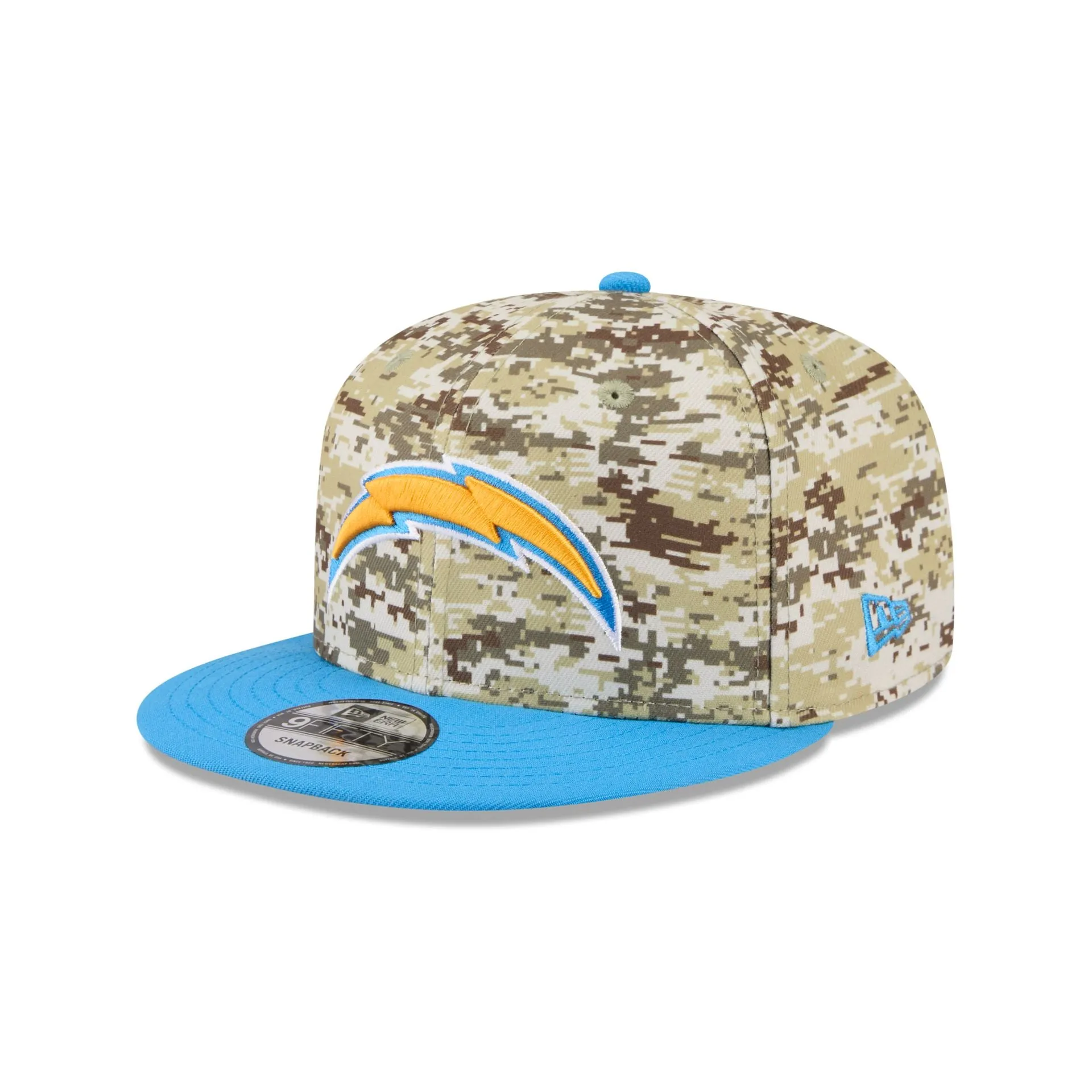 Los Angeles Chargers 2025 Salute to Service Fan Gear 9FIFTY Snapback Hat sold by New Era product image thumbnail 3