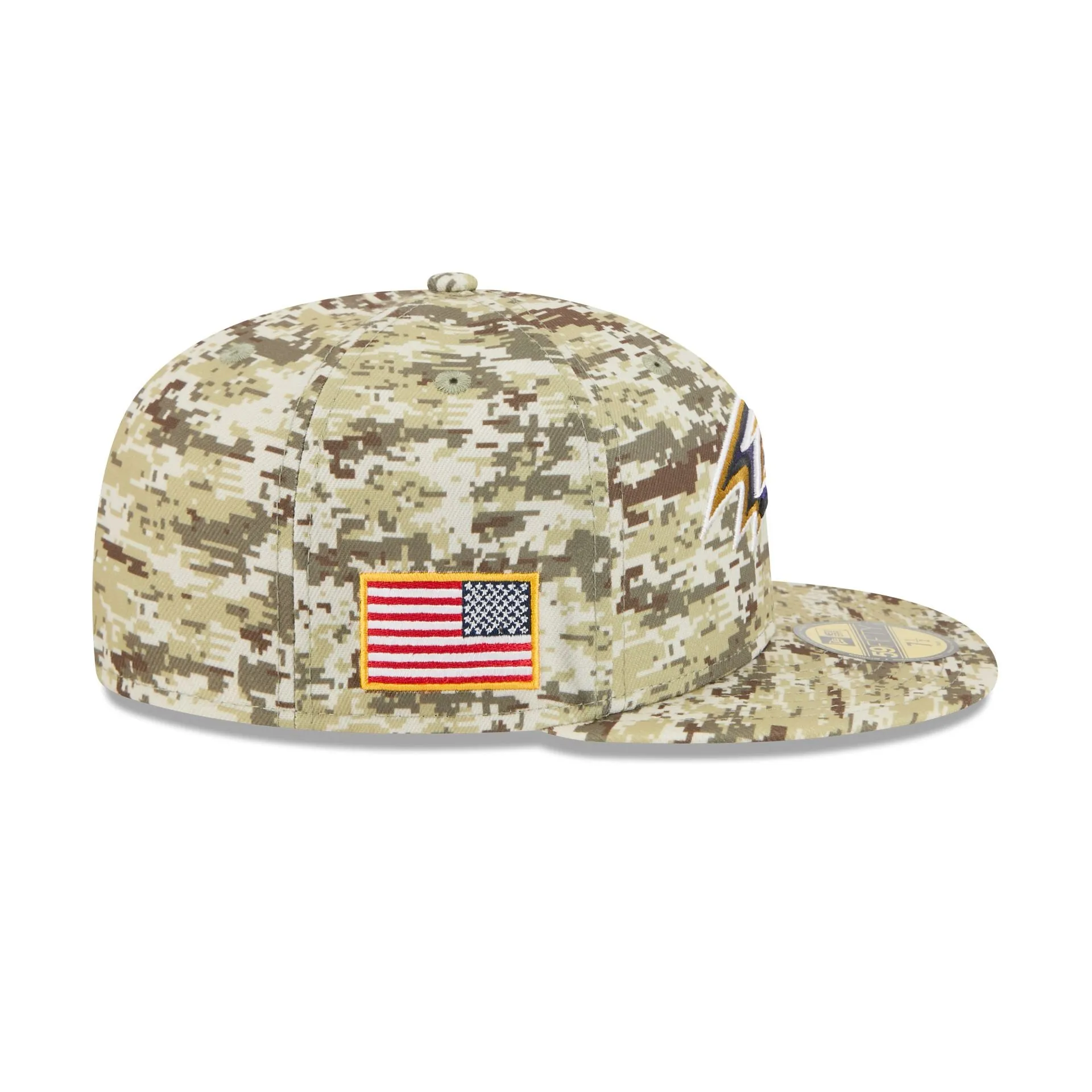 Baltimore Ravens 2025 Salute to Service Fan Gear 59FIFTY Fitted Hat sold by New Era product image thumbnail 4
