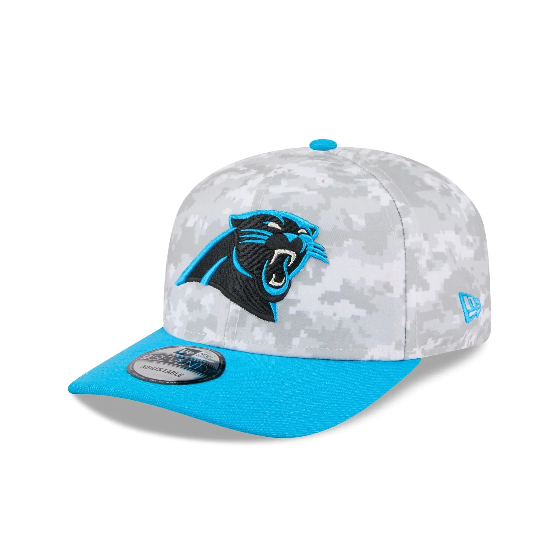 Carolina Panthers 2025 Salute to Service Fan Gear 9SEVENTY Stretch-Snap Hat sold by New Era product image thumbnail 3