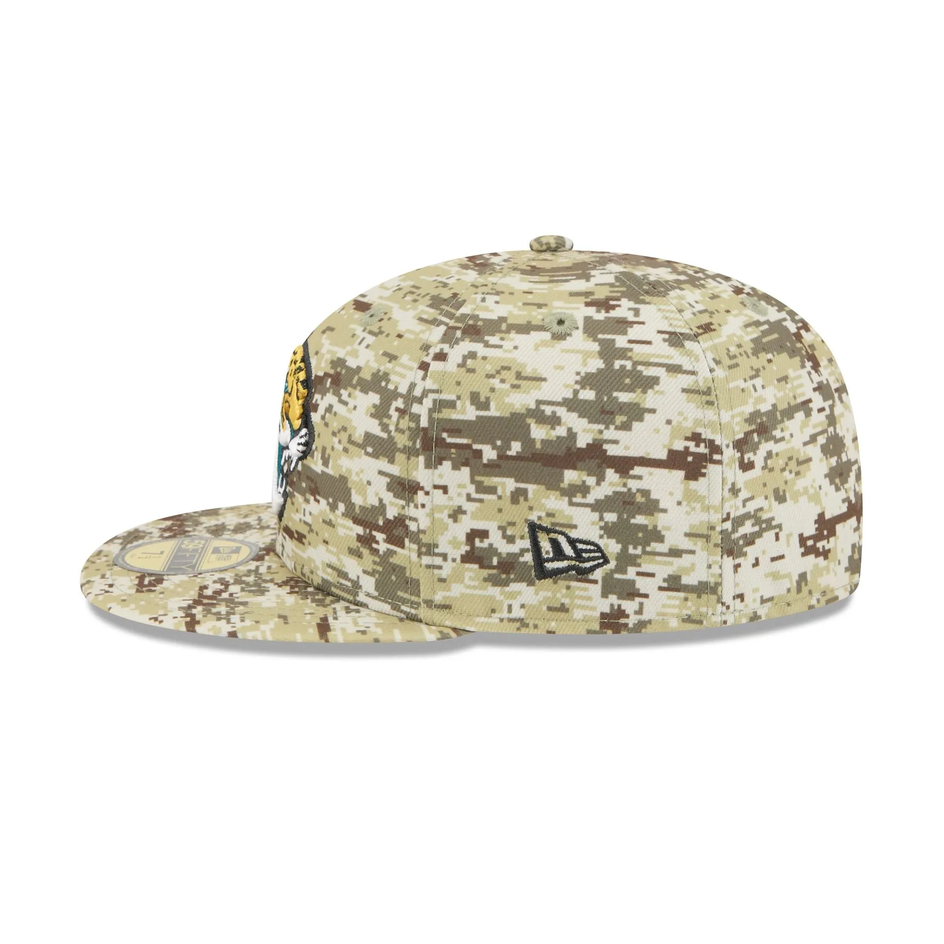 Jacksonville Jaguars 2025 Salute to Service Fan Gear 59FIFTY Fitted Hat sold by New Era product image thumbnail 5