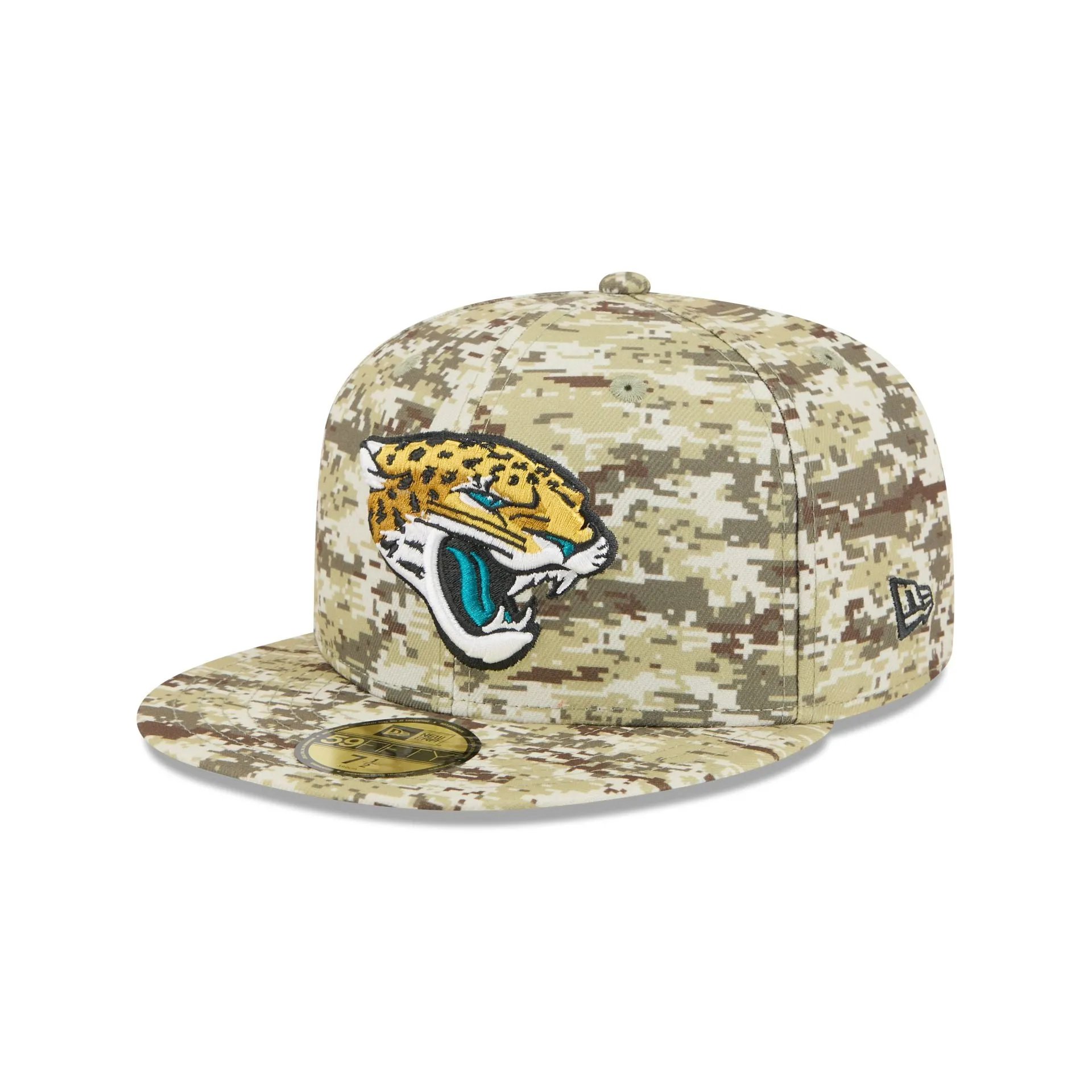 Jacksonville Jaguars 2025 Salute to Service Fan Gear 59FIFTY Fitted Hat sold by New Era product image thumbnail 3