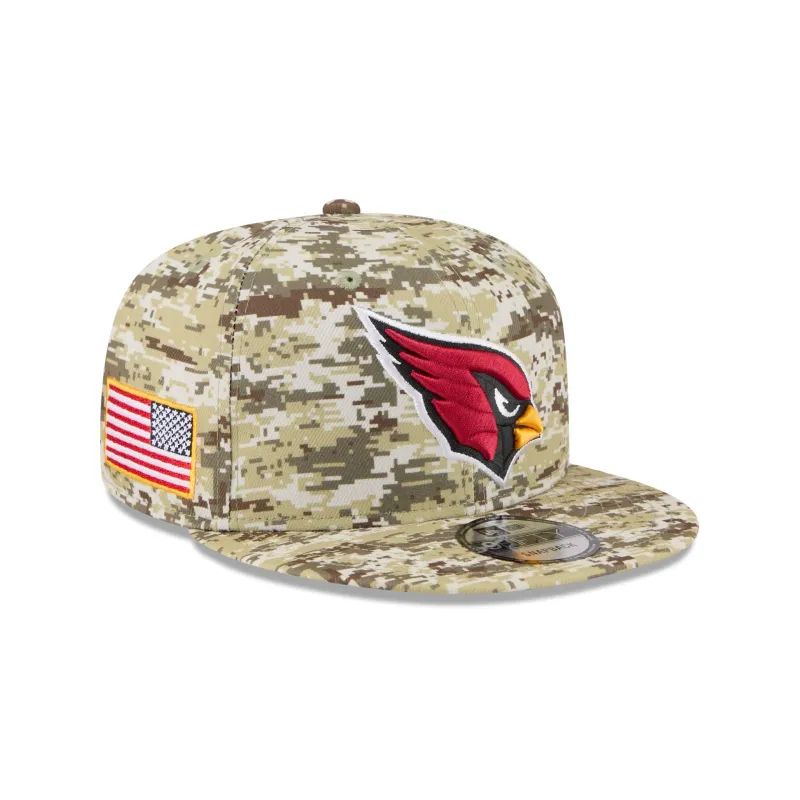 Arizona Cardinals 2025 Salute to Service Fan Gear 9FIFTY Snapback Hat sold by New Era