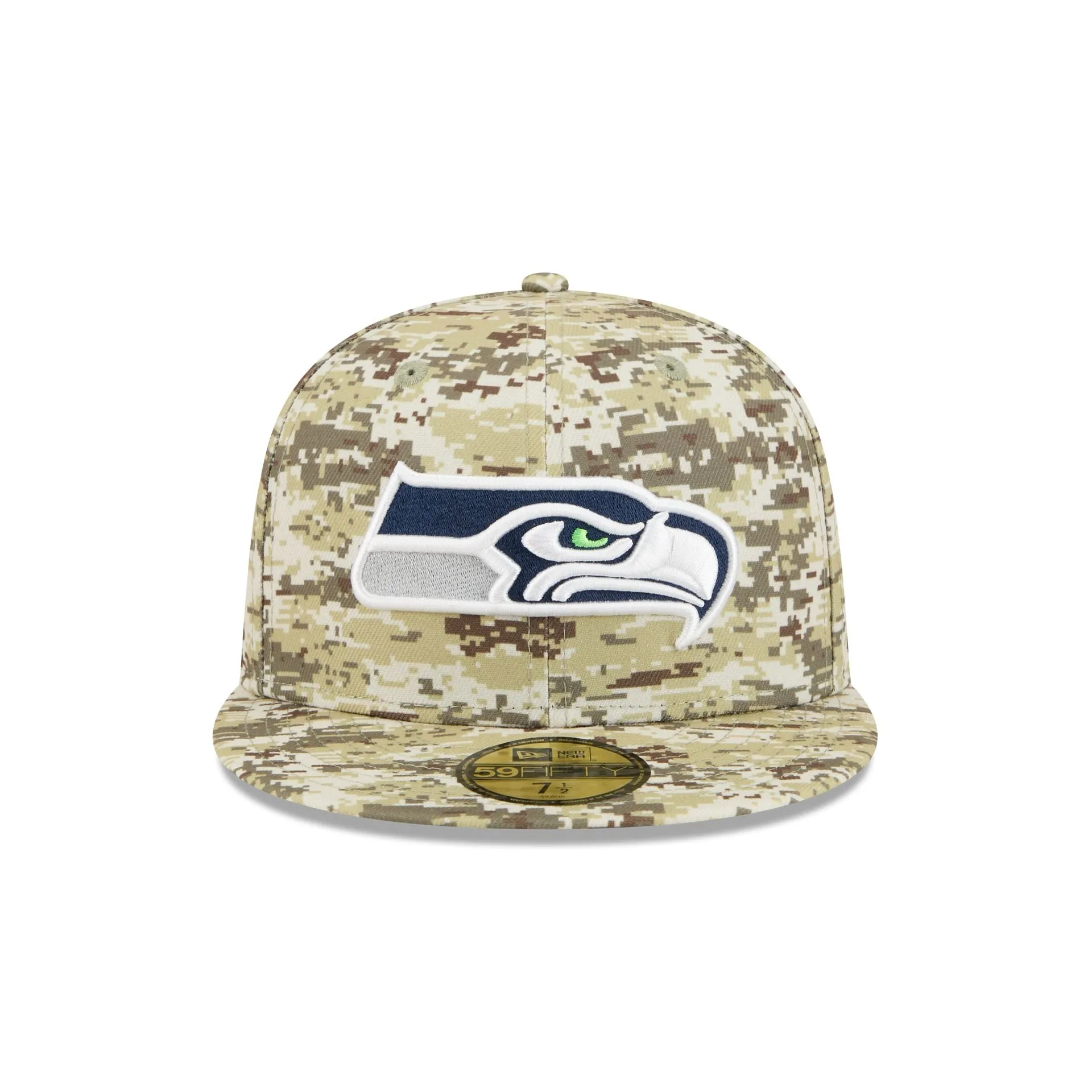 Seattle Seahawks 2025 Salute to Service Fan Gear 59FIFTY Fitted Hat sold by New Era product image thumbnail 2