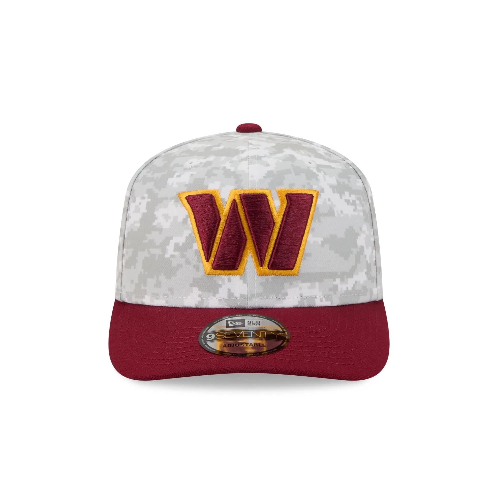 Washington Commanders 2025 Salute to Service Fan Gear 9SEVENTY Stretch-Snap Hat sold by New Era product image thumbnail 2