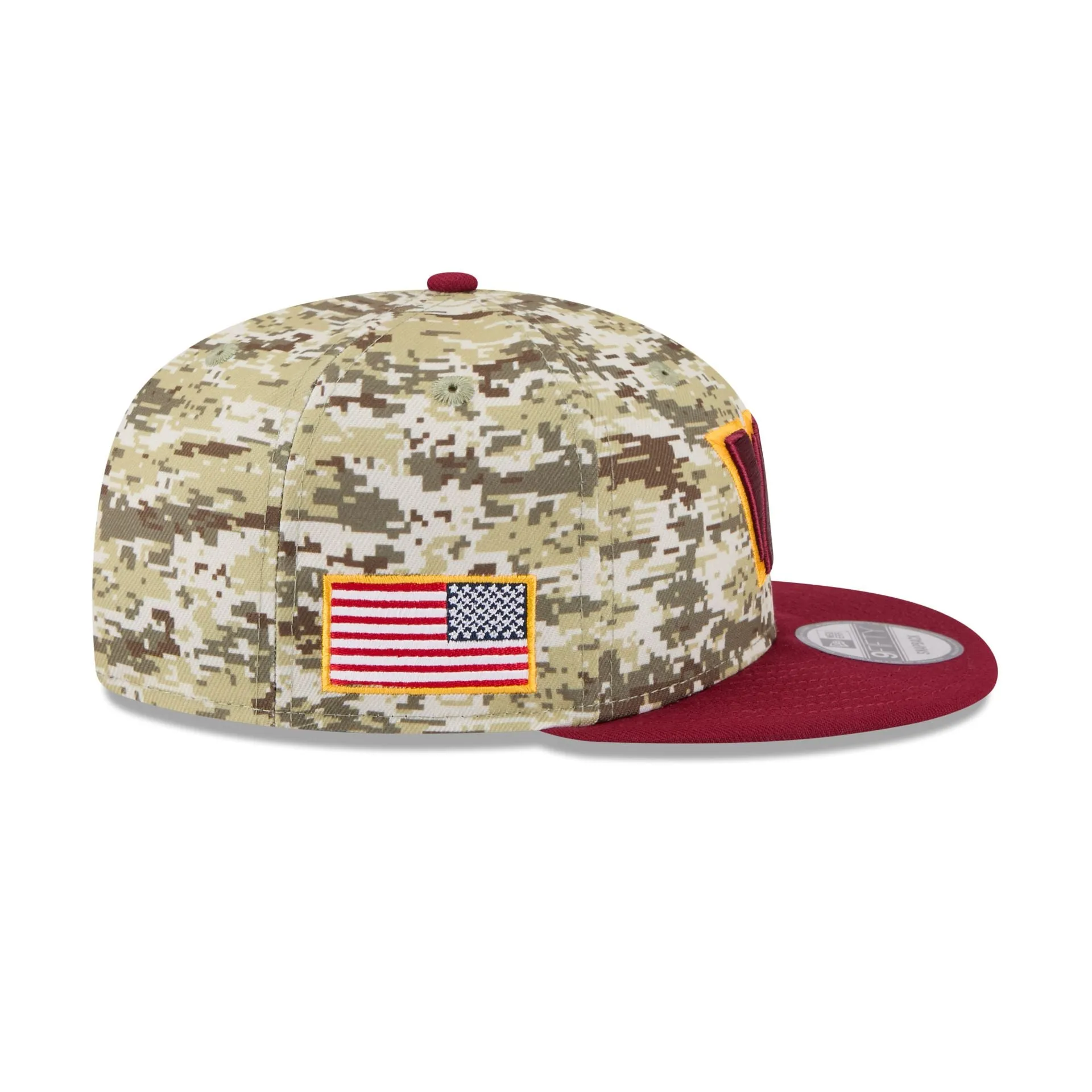 Washington Commanders 2025 Salute to Service Fan Gear 9FIFTY Snapback Hat sold by New Era product image thumbnail 4