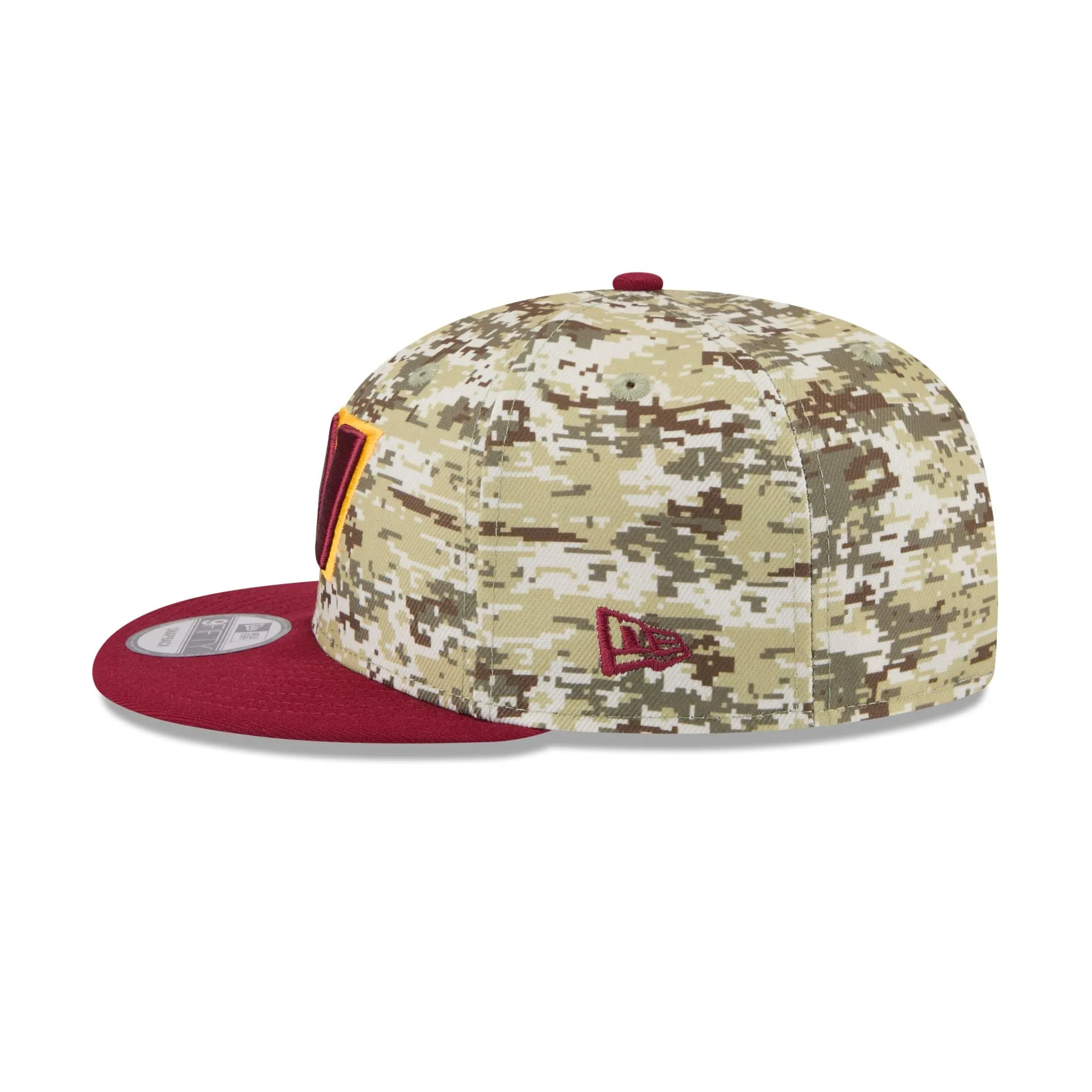 Washington Commanders 2025 Salute to Service Fan Gear 9FIFTY Snapback Hat sold by New Era product image thumbnail 5