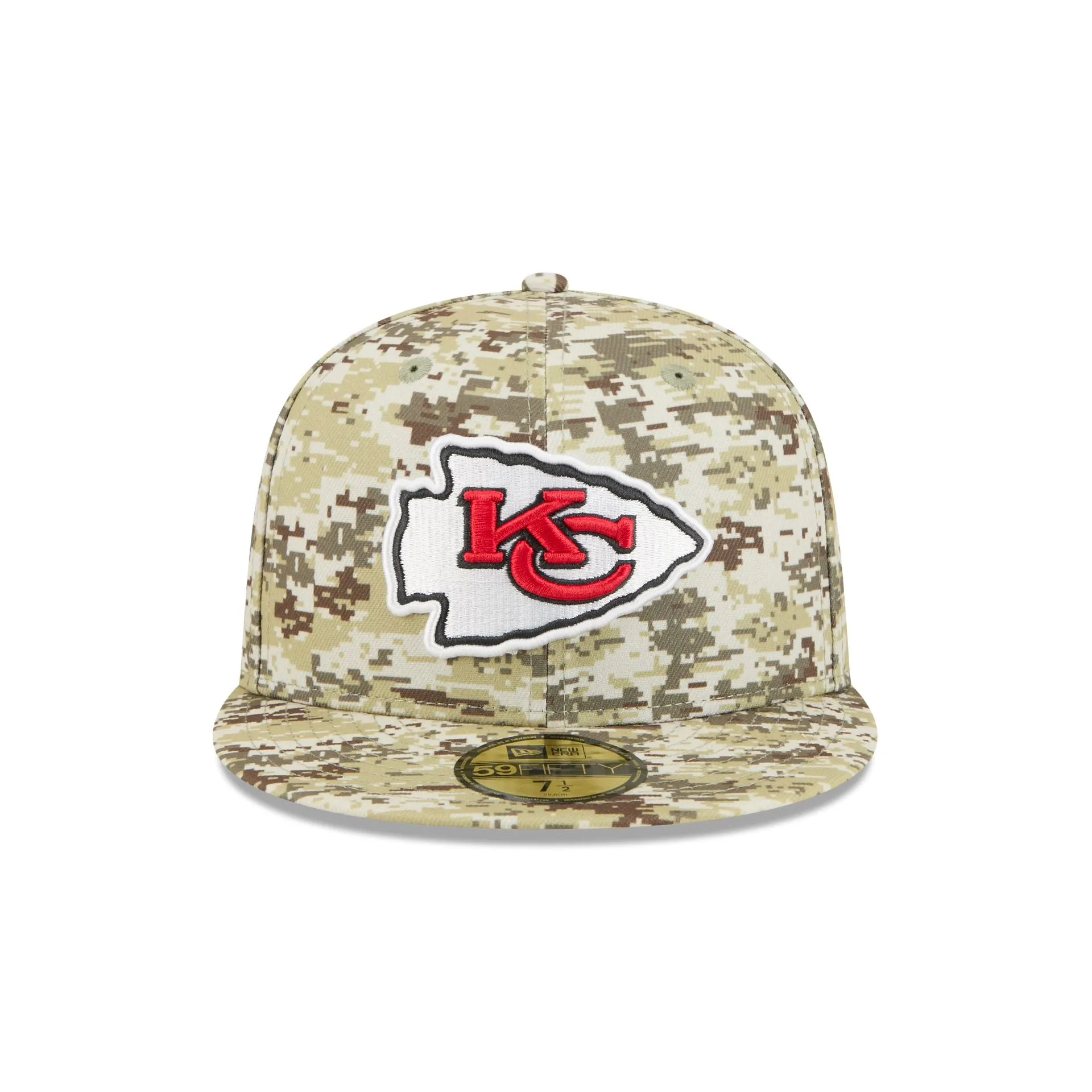 Kansas City Chiefs 2025 Salute to Service Fan Gear 59FIFTY Fitted Hat sold by New Era product image thumbnail 2