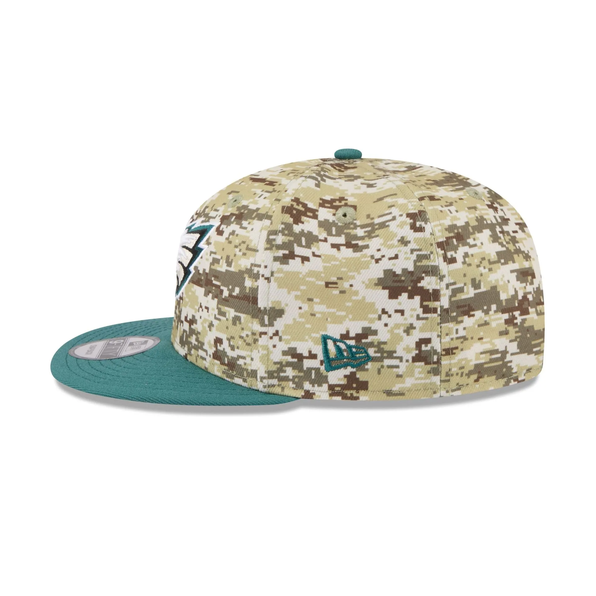 Philadelphia Eagles 2025 Salute to Service Fan Gear 9FIFTY Snapback Hat sold by New Era product image thumbnail 5