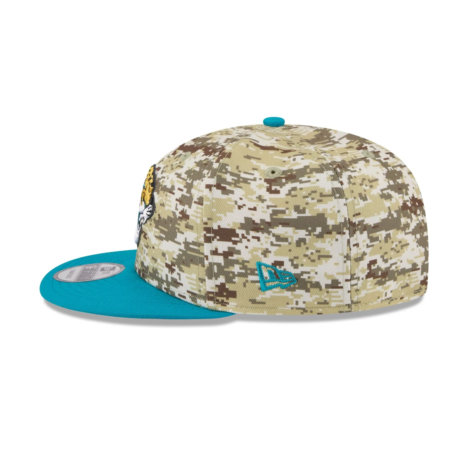 Jacksonville Jaguars 2025 Salute to Service Fan Gear 9FIFTY Snapback Hat sold by New Era product image thumbnail 5