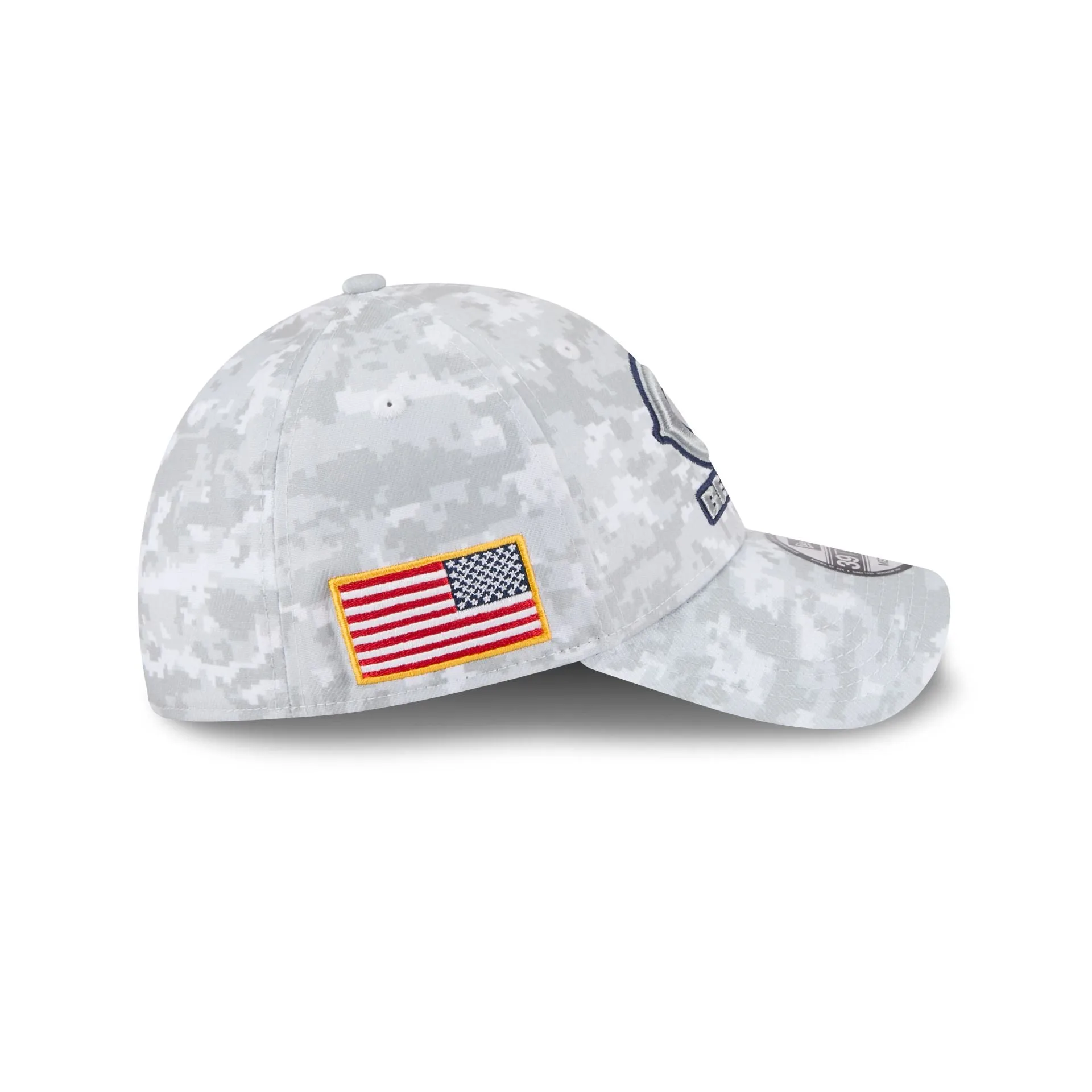 Chicago Bears 2025 Salute to Service Fan Gear 39THIRTY Stretch Fit Hat sold by New Era product image thumbnail 4