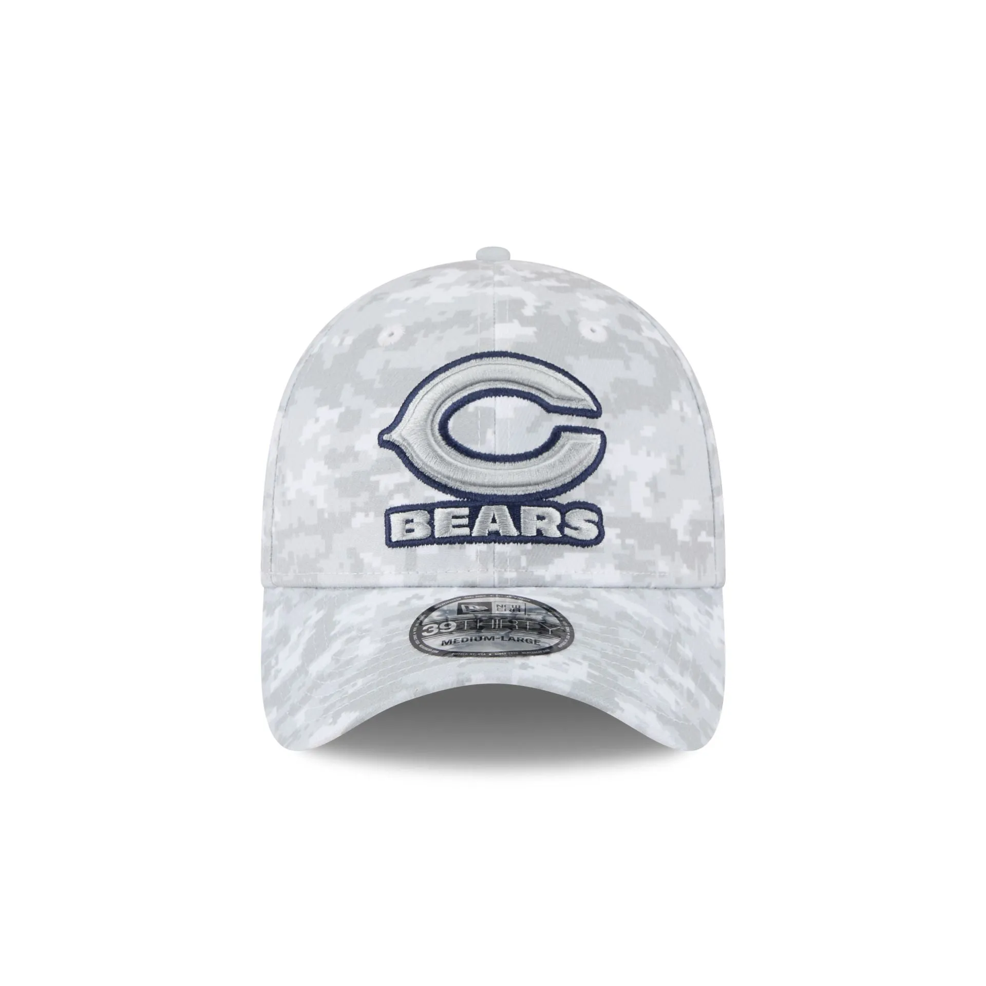 Chicago Bears 2025 Salute to Service Fan Gear 39THIRTY Stretch Fit Hat sold by New Era product image thumbnail 2