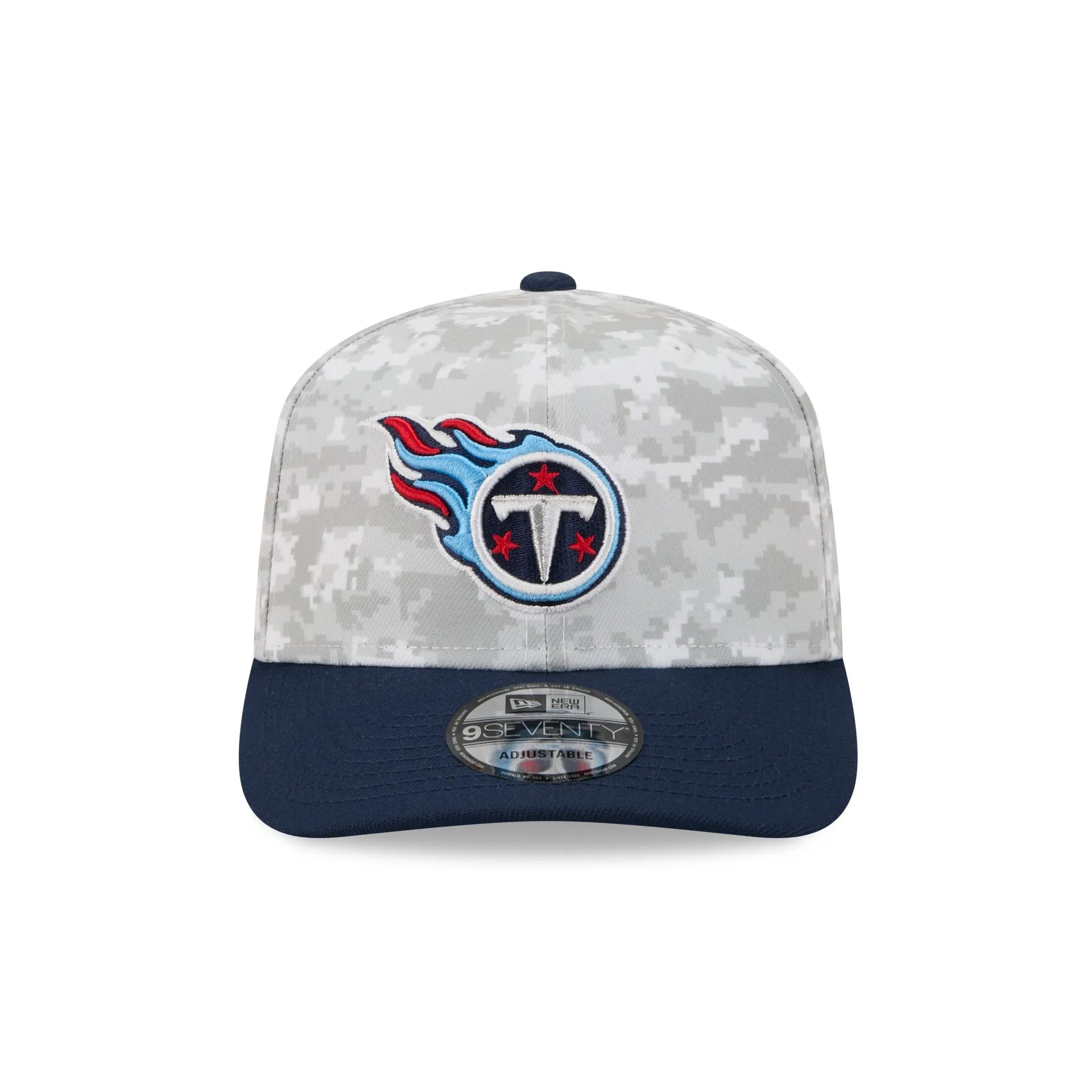 Tennessee Titans 2025 Salute to Service Fan Gear 9SEVENTY Stretch-Snap Hat sold by New Era product image thumbnail 2