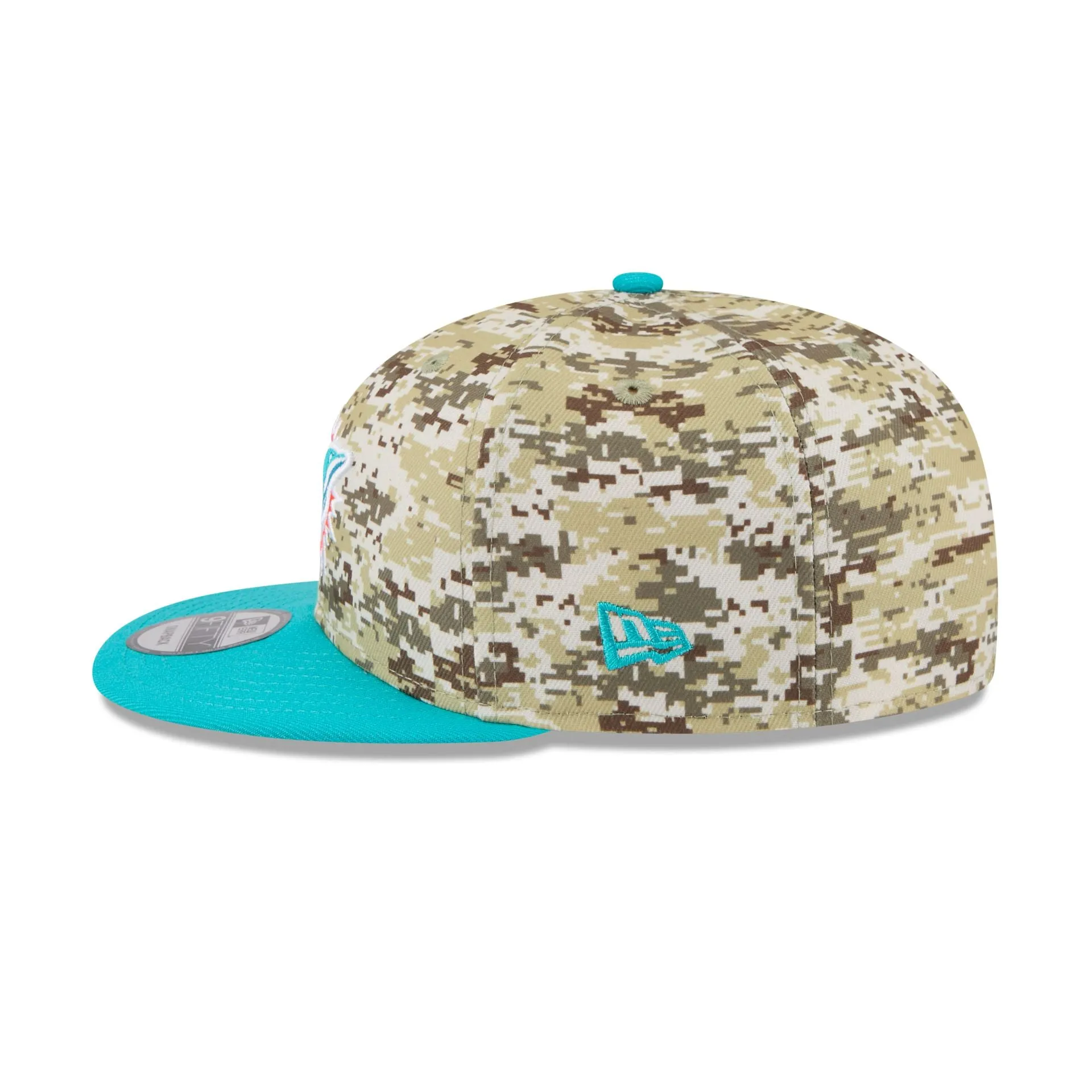 Miami Dolphins 2025 Salute to Service Fan Gear 9FIFTY Snapback Hat sold by New Era product image thumbnail 5