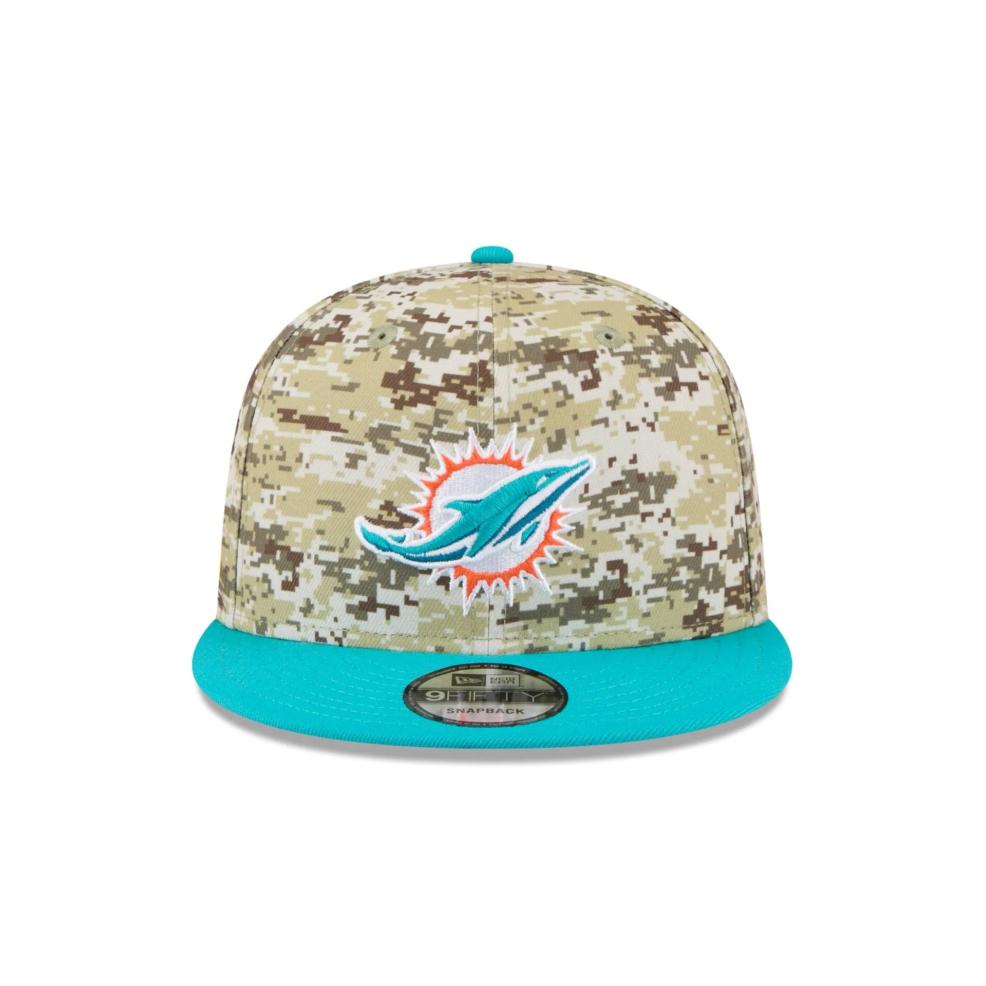 Miami Dolphins 2025 Salute to Service Fan Gear 9FIFTY Snapback Hat sold by New Era product image thumbnail 2